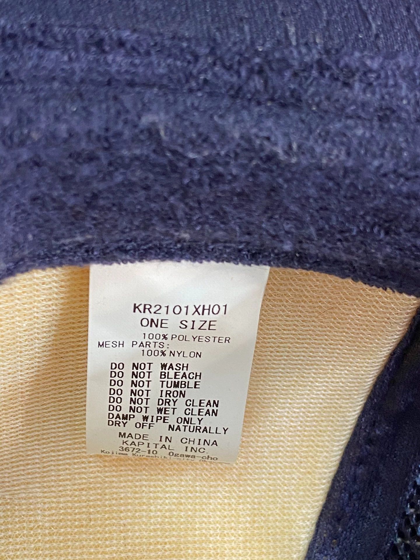 Kapital Kapital Baseball Cap - -DMC Size ONE SIZE - 4 Thumbnail