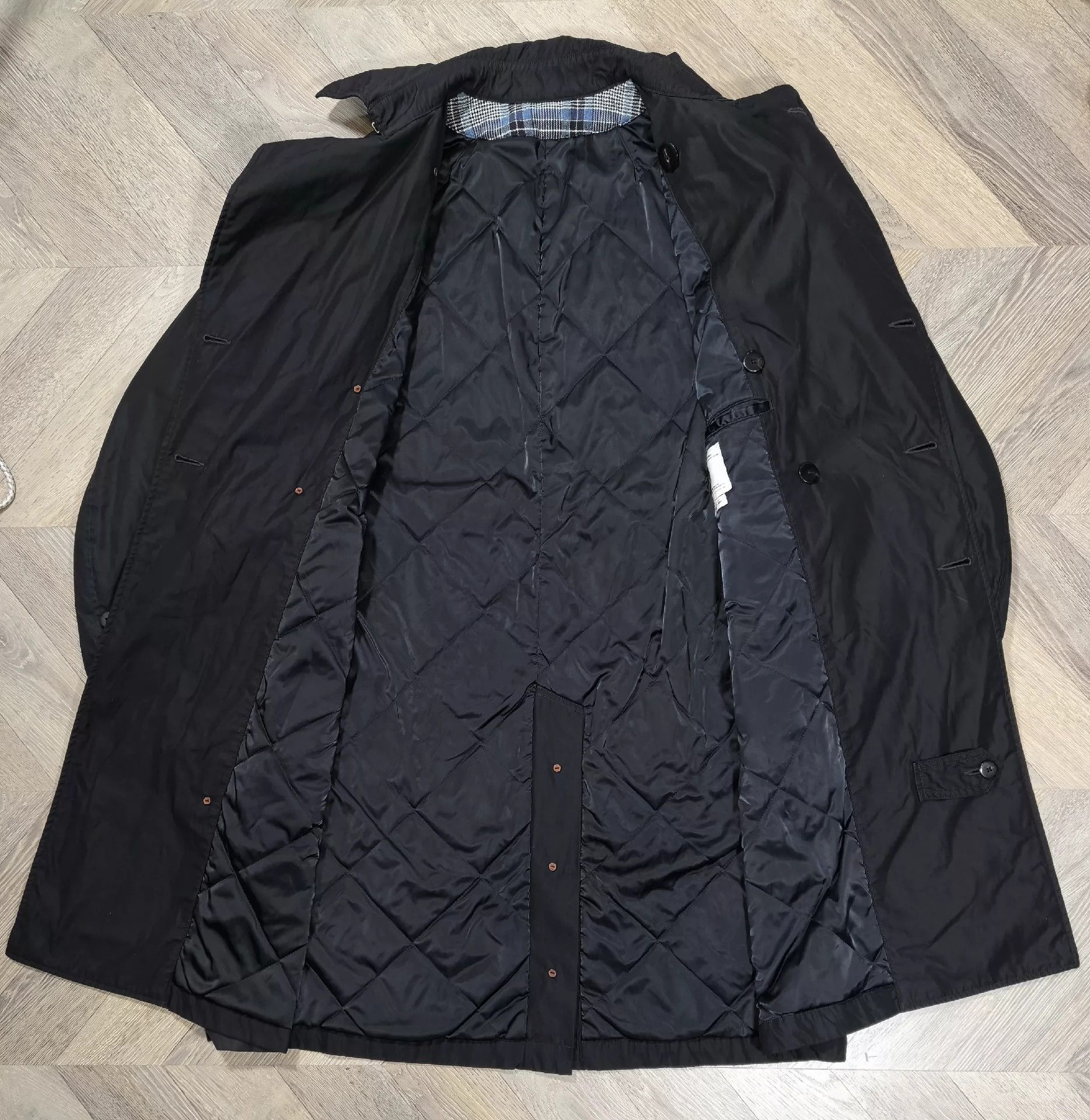 Visvim Visvim 19AW Dashiell Trench black coat -DMC Size US S / EU 44-46 / 1 - 3 Thumbnail