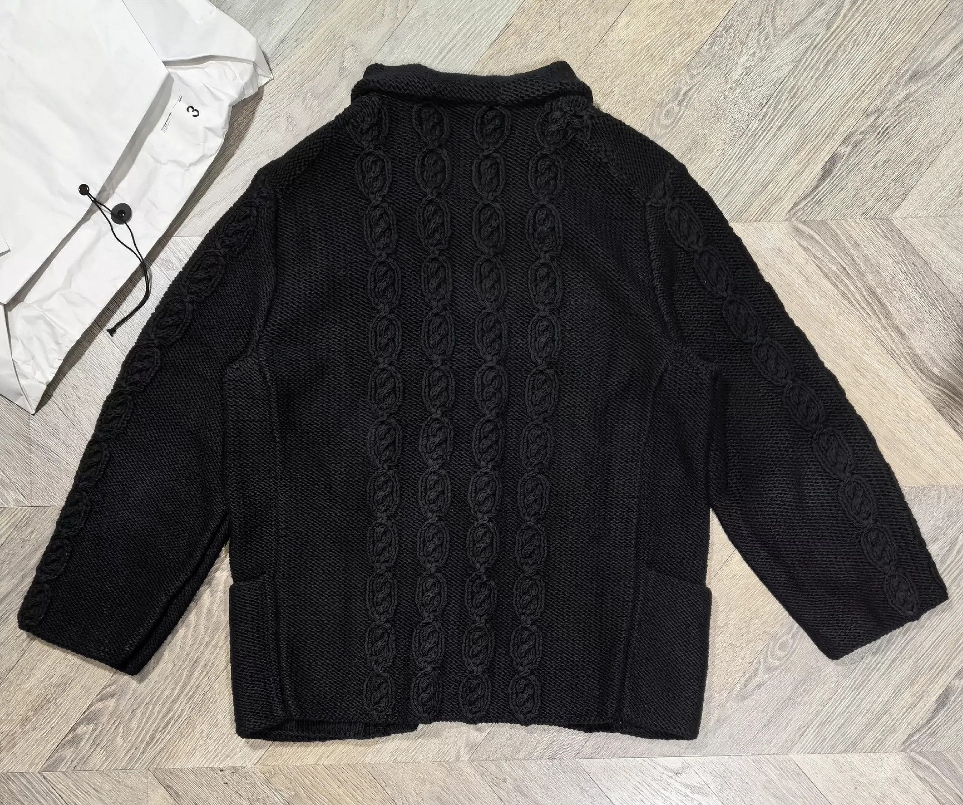 Visvim VISVIM 16SS Peruvian made heavyweight silver button sweater -DMC Size US L / EU 52-54 / 3 - 3 Thumbnail