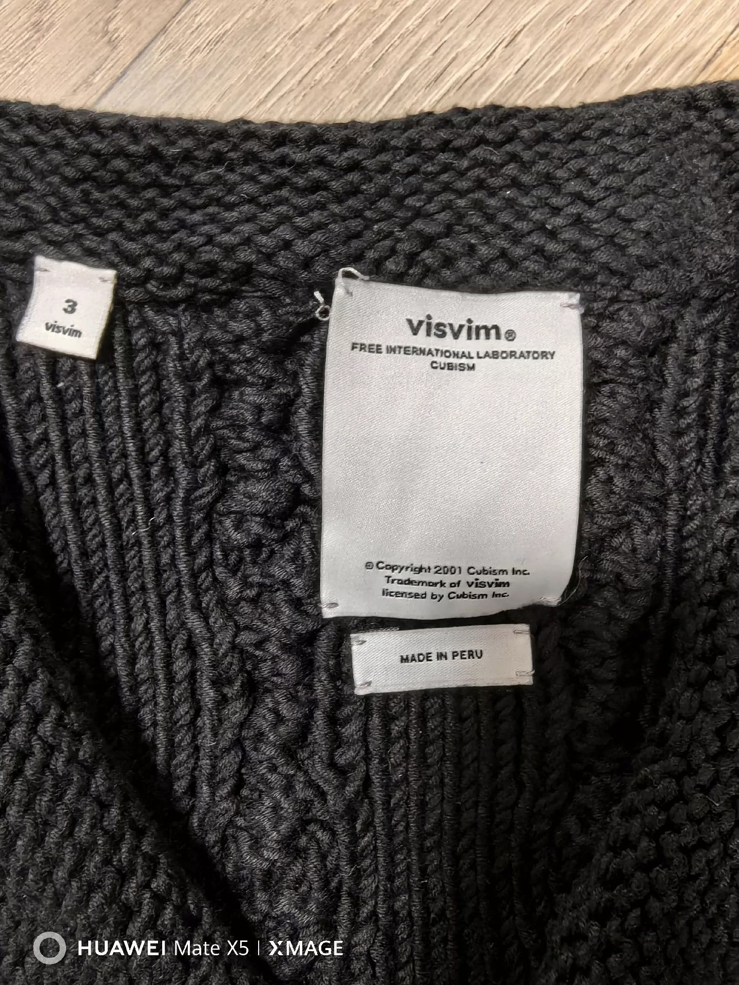 Visvim VISVIM 16SS Peruvian made heavyweight silver button sweater -DMC Size US L / EU 52-54 / 3 - 4 Thumbnail