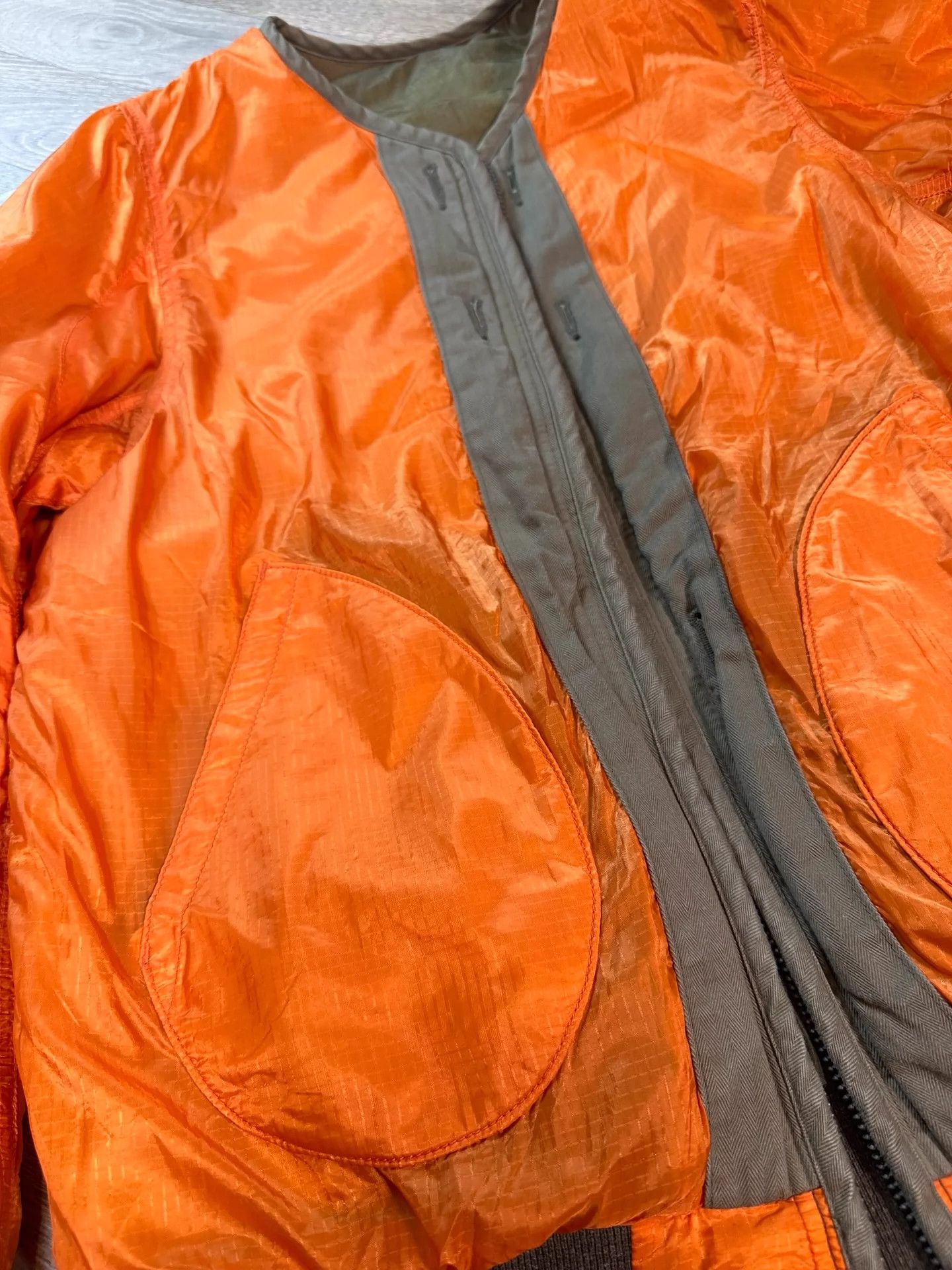 Visvim VISVIM 18AW CONTRARY DEPT LINER BLOUSON collarless jacket -DMC Size US M / EU 48-50 / 2 - 5 Thumbnail