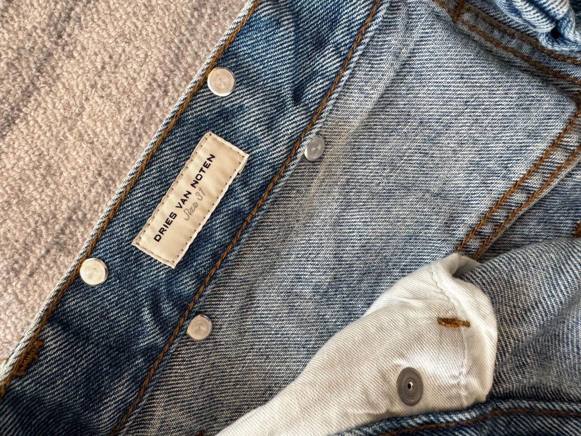 Dries Van Noten dries van noten water ripple jeans - -DMC Size US 31 - 5 Thumbnail