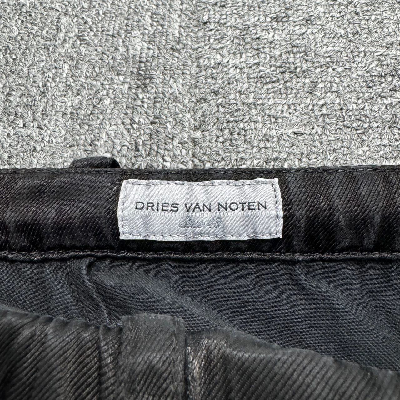 Dries Van Noten DRIES VAN NOTEN black slacks - -DMC Size US 32 / EU 48 - 5 Thumbnail
