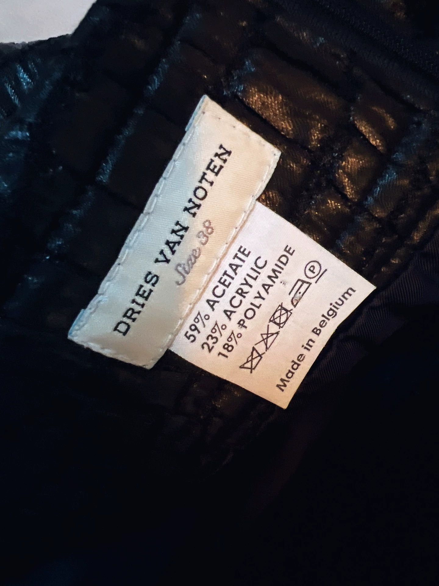 Dries Van Noten DRIES VAN NOTEN Alligator textured skirt - -DMC Size US 38 / EU 54 - 5 Thumbnail