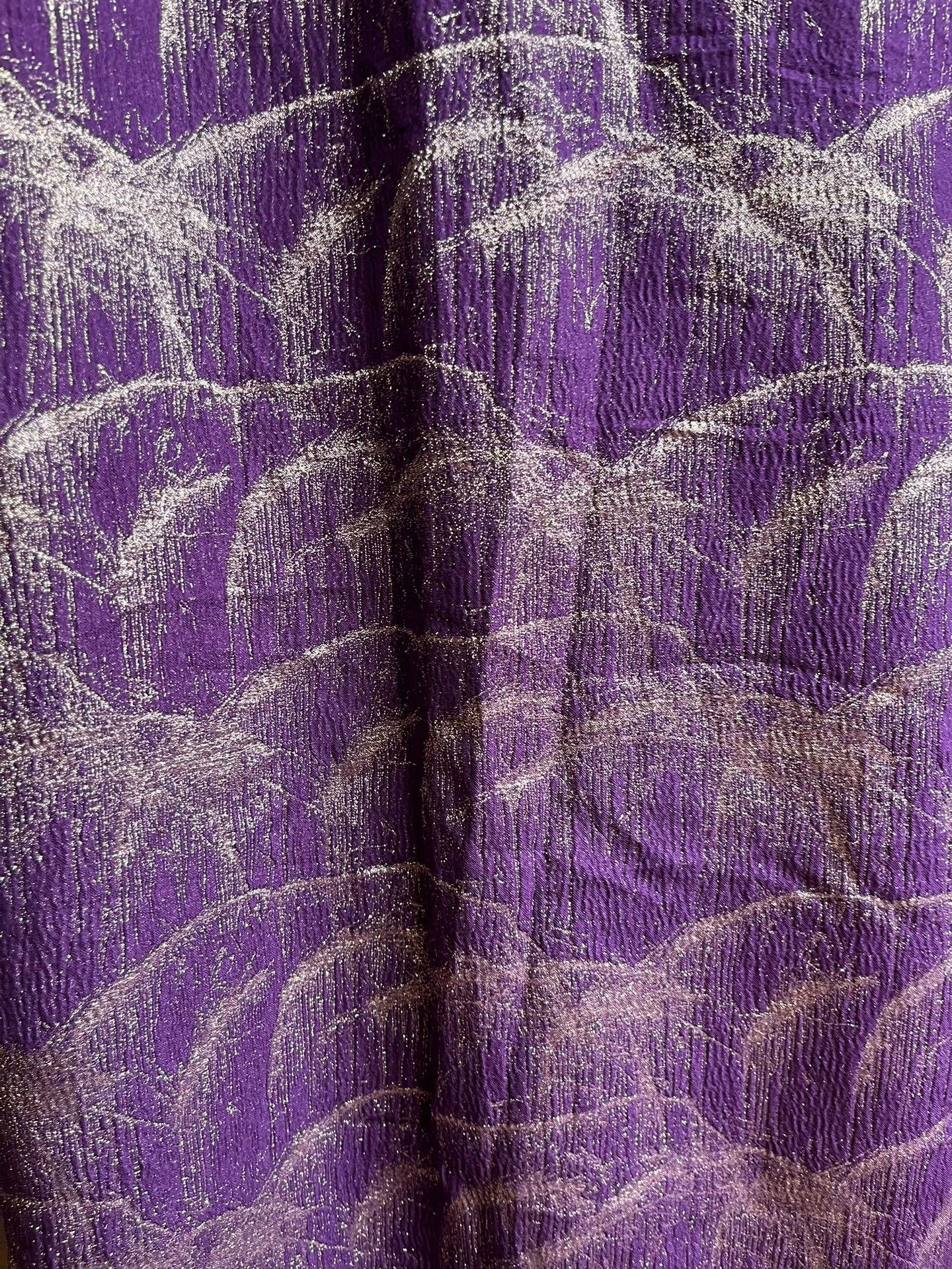 Dries Van Noten DRIES VAN NOTEN Purple silk blend dress - -DMC Size US XS / EU 42 / 0 - 8 Thumbnail