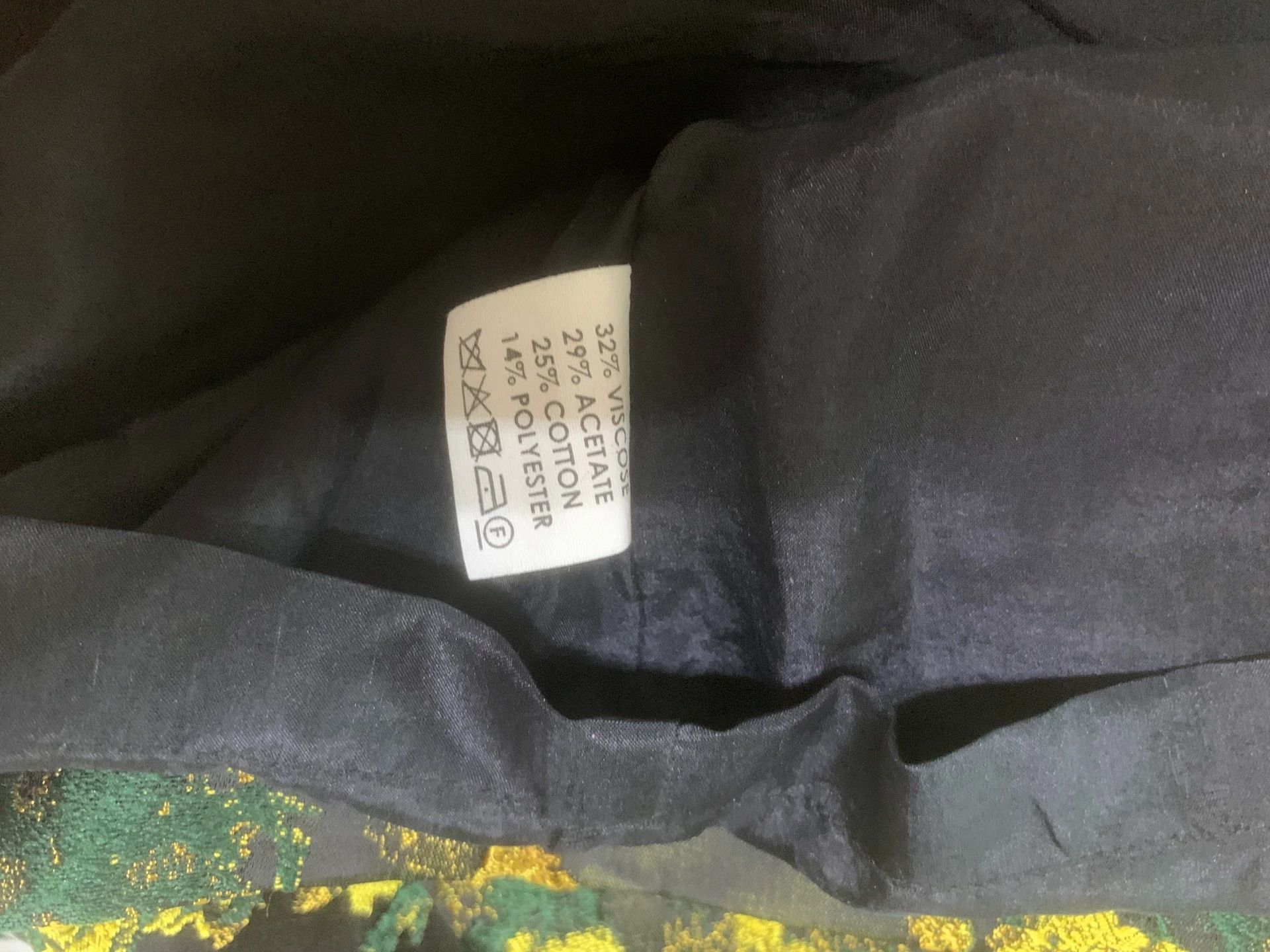 Dries Van Noten DRIES VAN NOTEN Show heavy stitching bead jacquard dress -DMC Size US S / EU 44-46 / 1 - 4 Thumbnail
