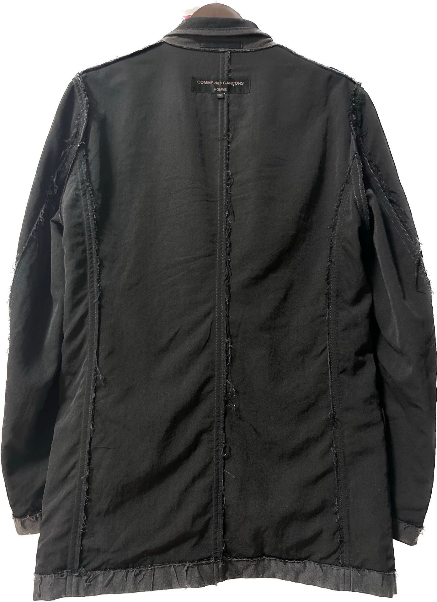 Comme des Garcons Comme Des Garcons Three button fringed black purple suit j -DMC Size US S / EU 44-46 / 1 - 5 Thumbnail