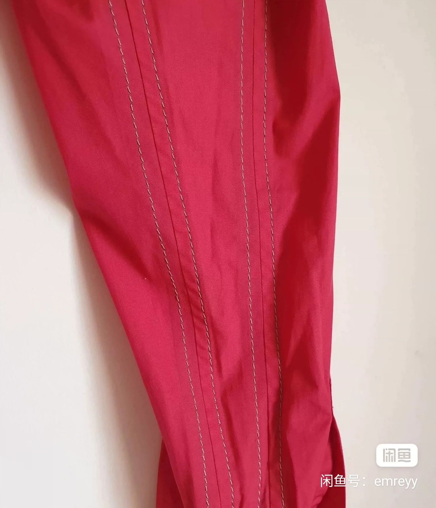 Comme des Garcons Comme Des Garcons Purple red long sleeved shirt -DMC Size US M / EU 48-50 / 2 - 7 Thumbnail