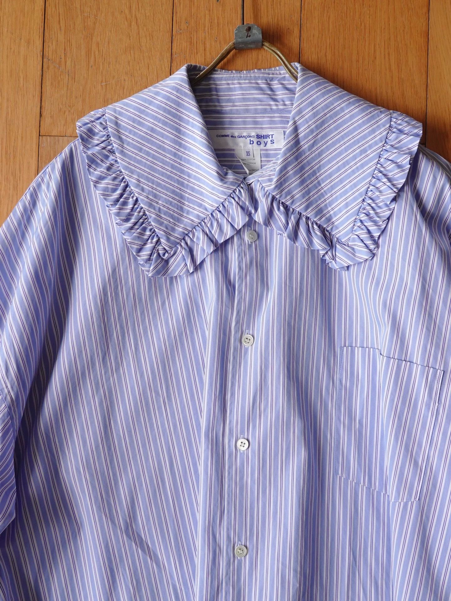 Comme des Garcons Comme Des Garcons Lace collar shirt -DMC Size US XS / EU 42 / 0 - 4 Thumbnail