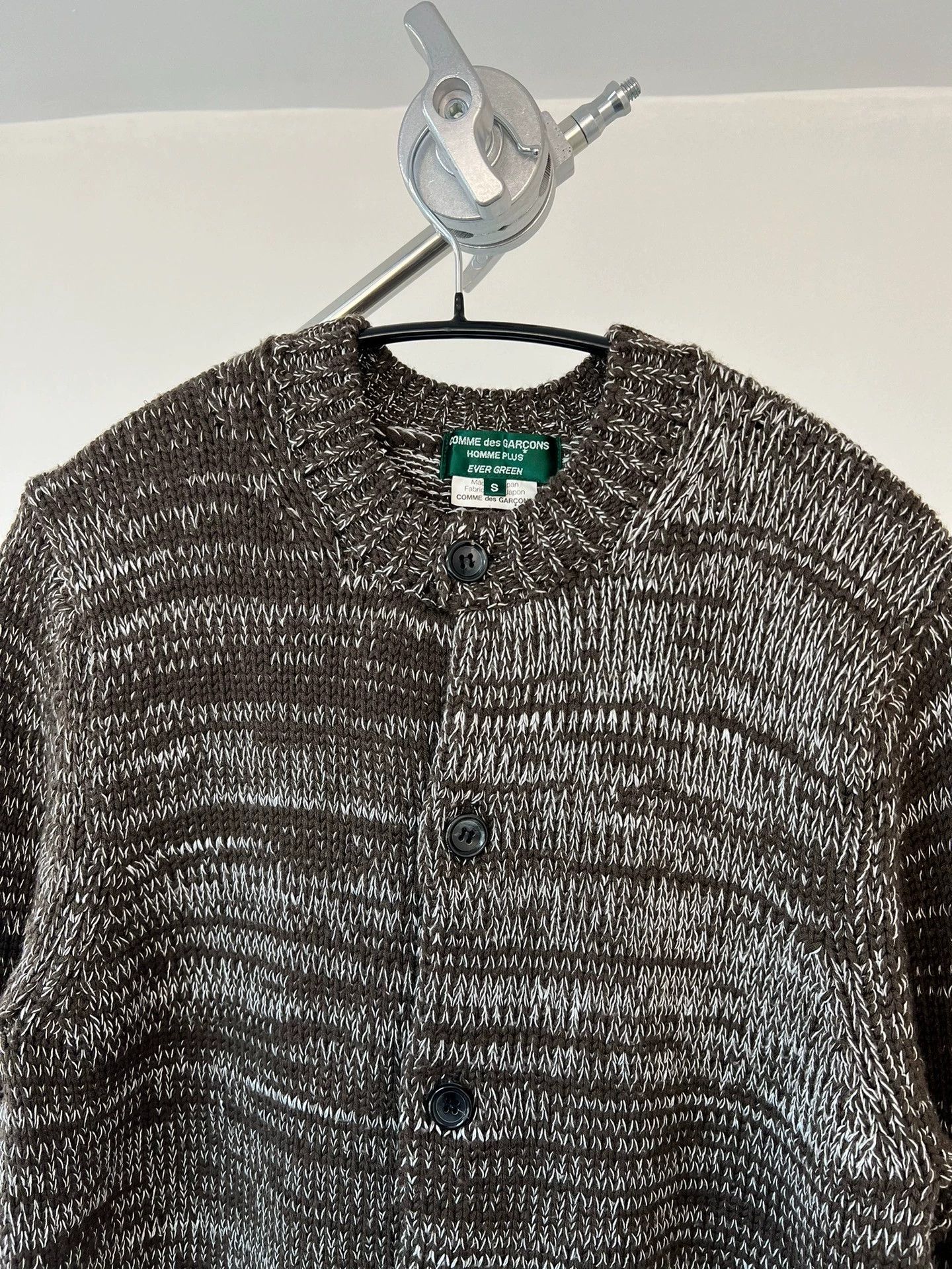 Comme des Garcons Comme Des Garcons Color blocked coarse knitted cardigan -DMC Size US S / EU 44-46 / 1 - 3 Thumbnail