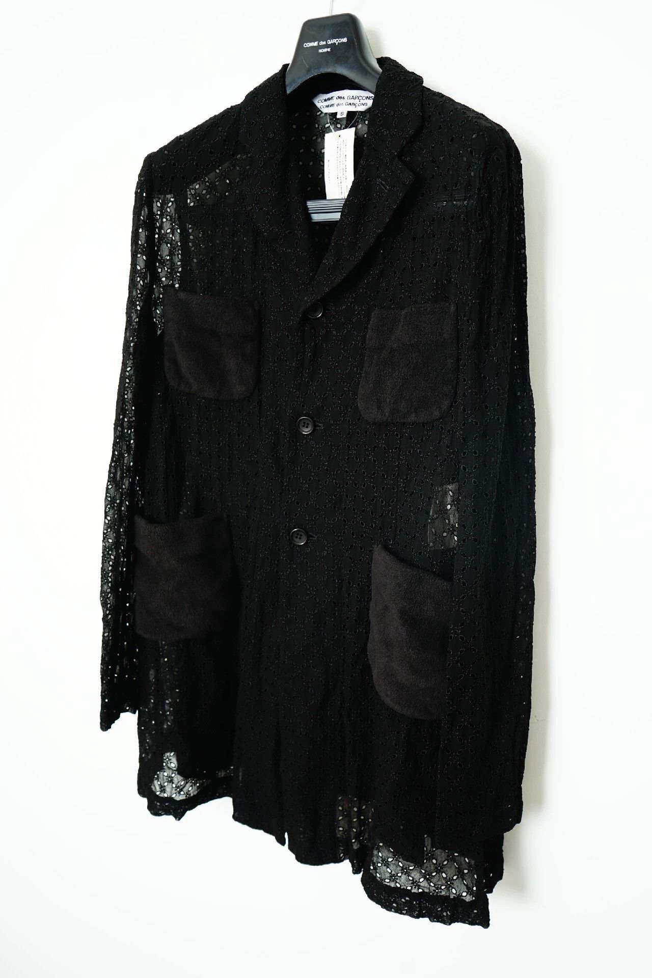 Comme des Garcons Comme Des Garcons Hollow embroidery jacket jacket -DMC Size US S / EU 44-46 / 1 - 2 Thumbnail