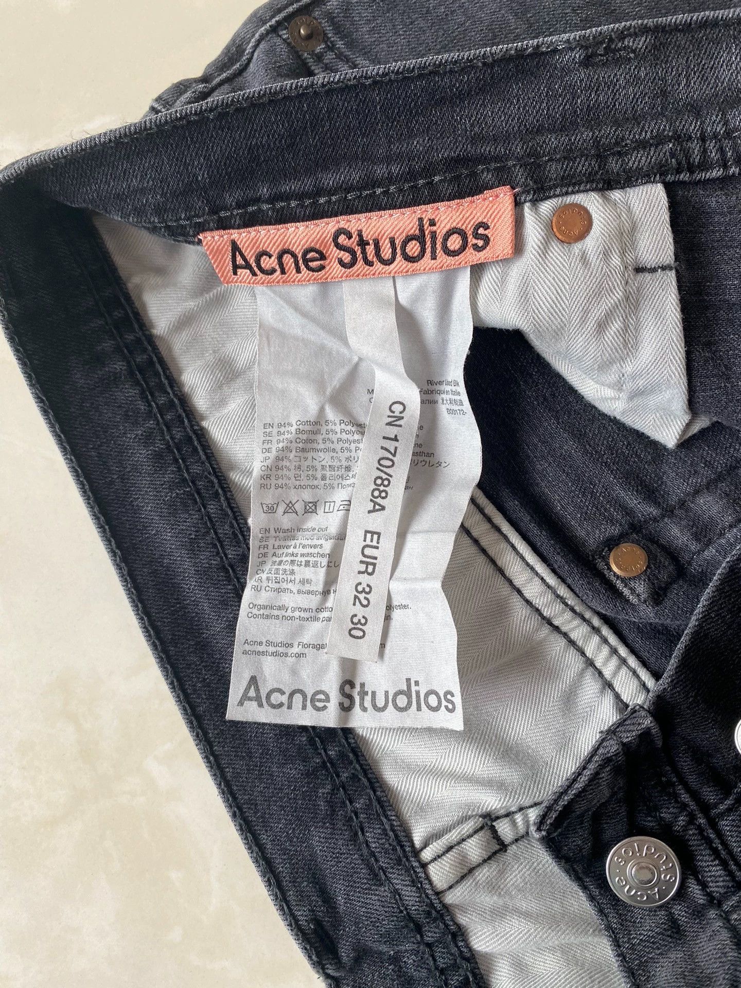 Acne Studios Acne studios jeans - -DMC Size US 32 / EU 48 - 3 Thumbnail