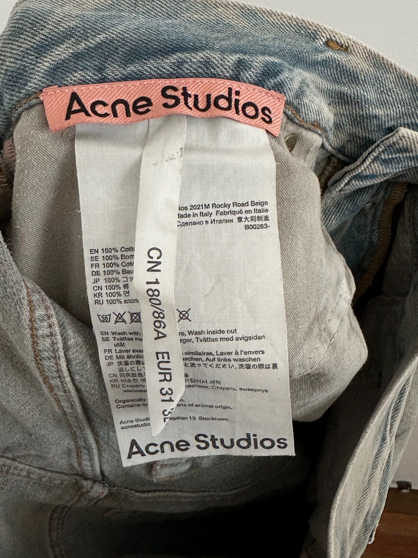 Acne Studios Acne Studios 2021M jeans - -DMC Size US 31 - 3 Thumbnail