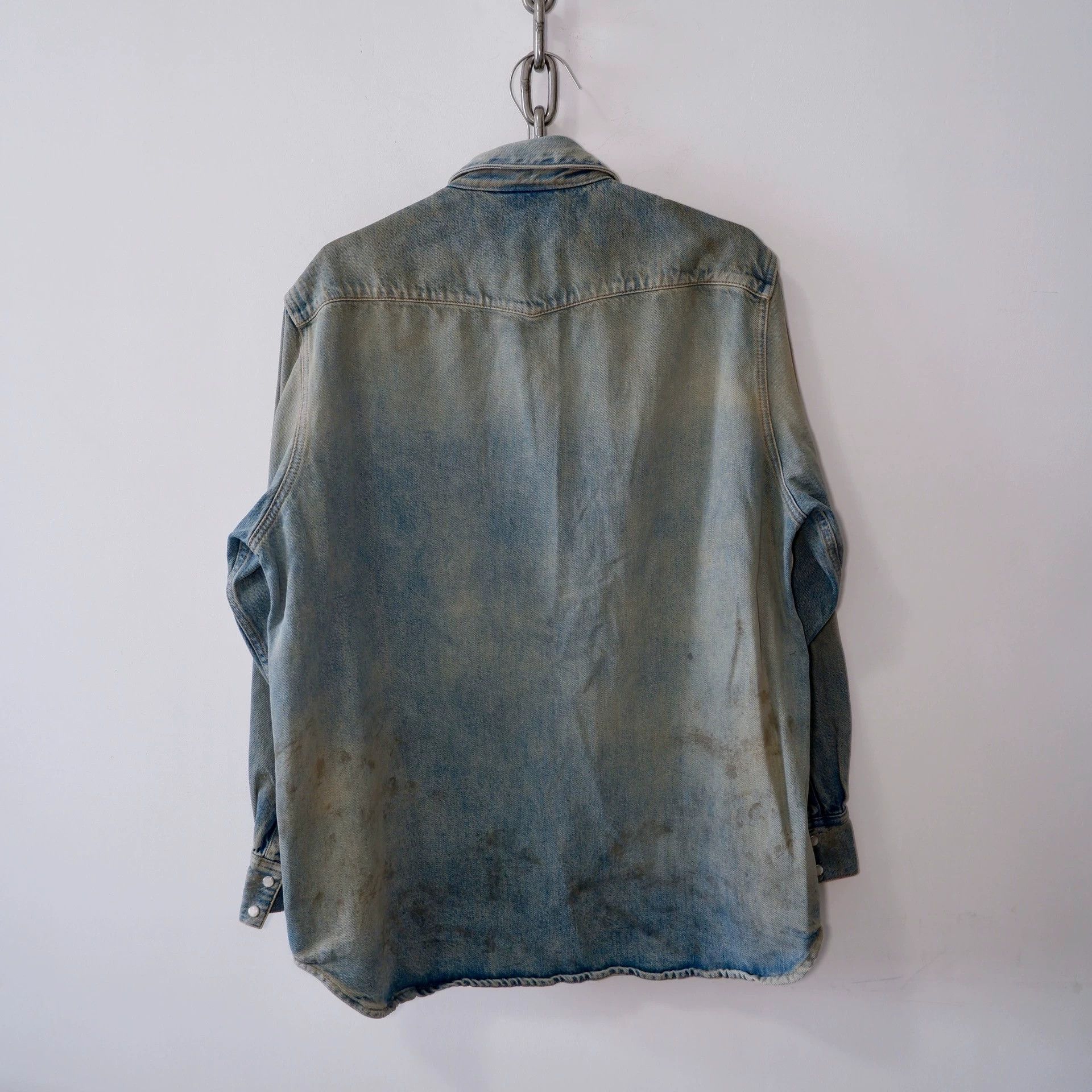 Acne Studios Acne Studios mud dyed denim shirt - -DMC Size US M / EU 48-50 / 2 - 6 Thumbnail