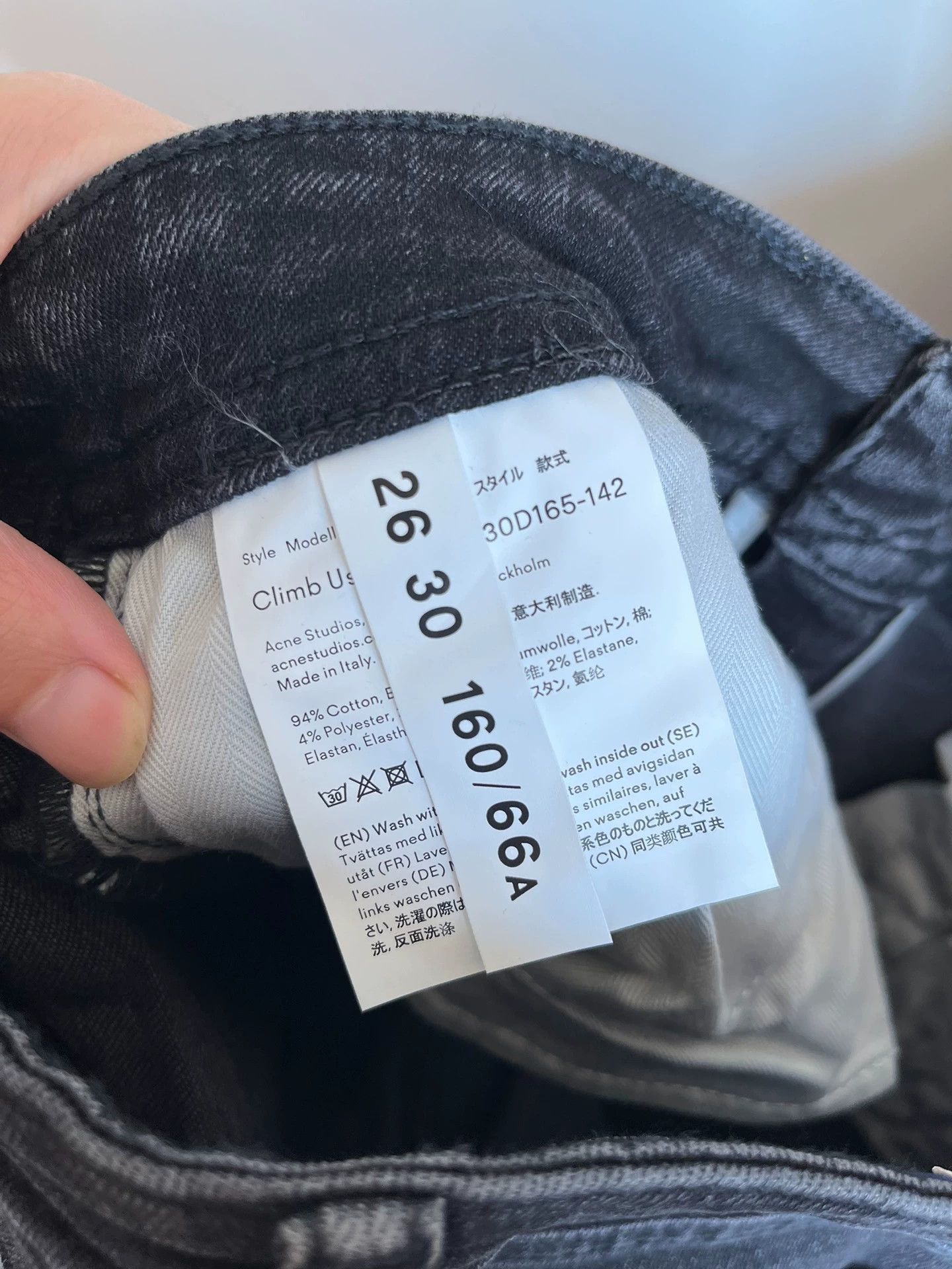 Acne Studios acne studios classic jeans - -DMC Size US 30 / EU 46 - 4 Thumbnail