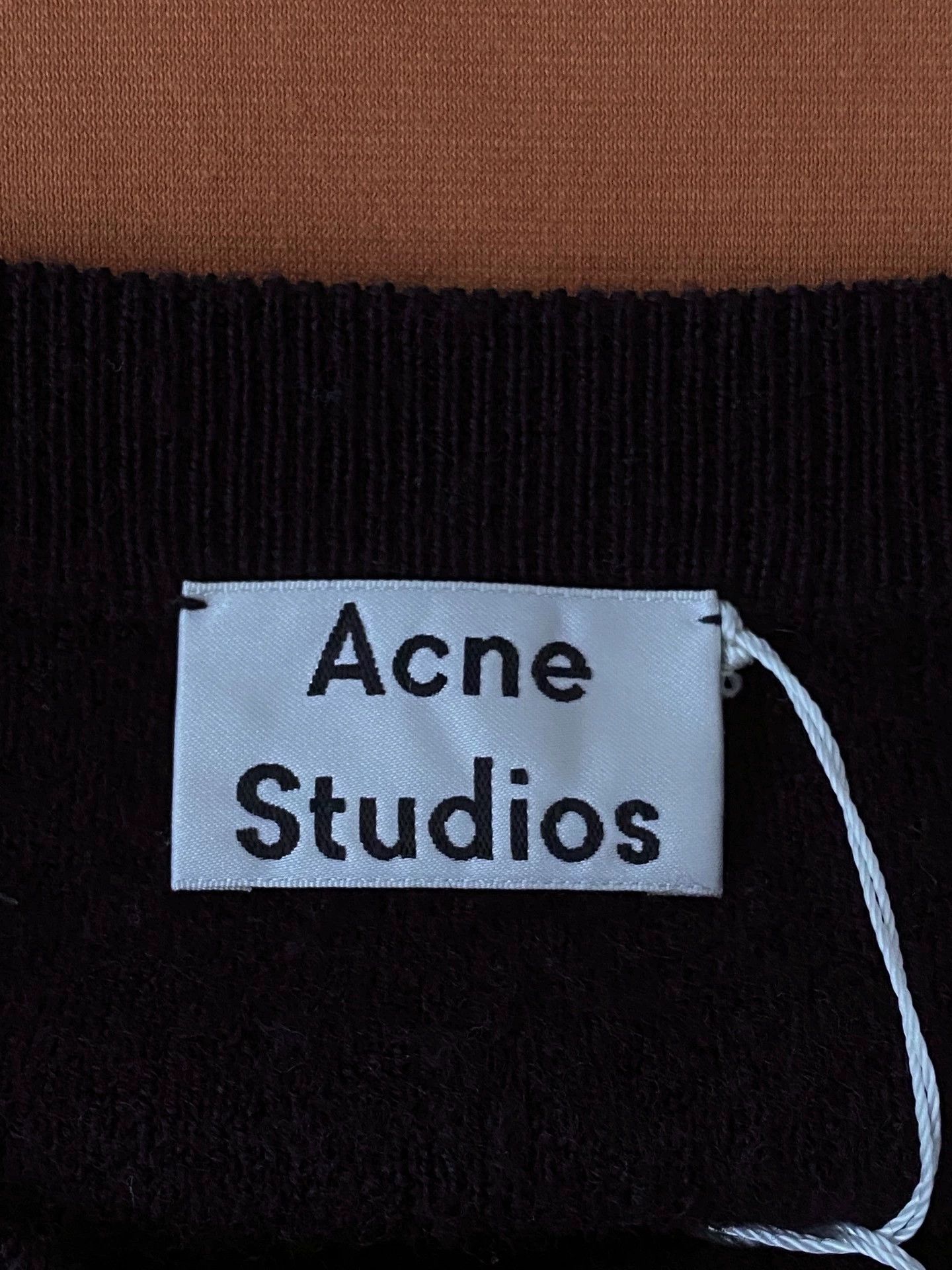 Acne Studios Acne Studios black wool long-sleeved knitwear -DMC Size US M / EU 48-50 / 2 - 7 Thumbnail