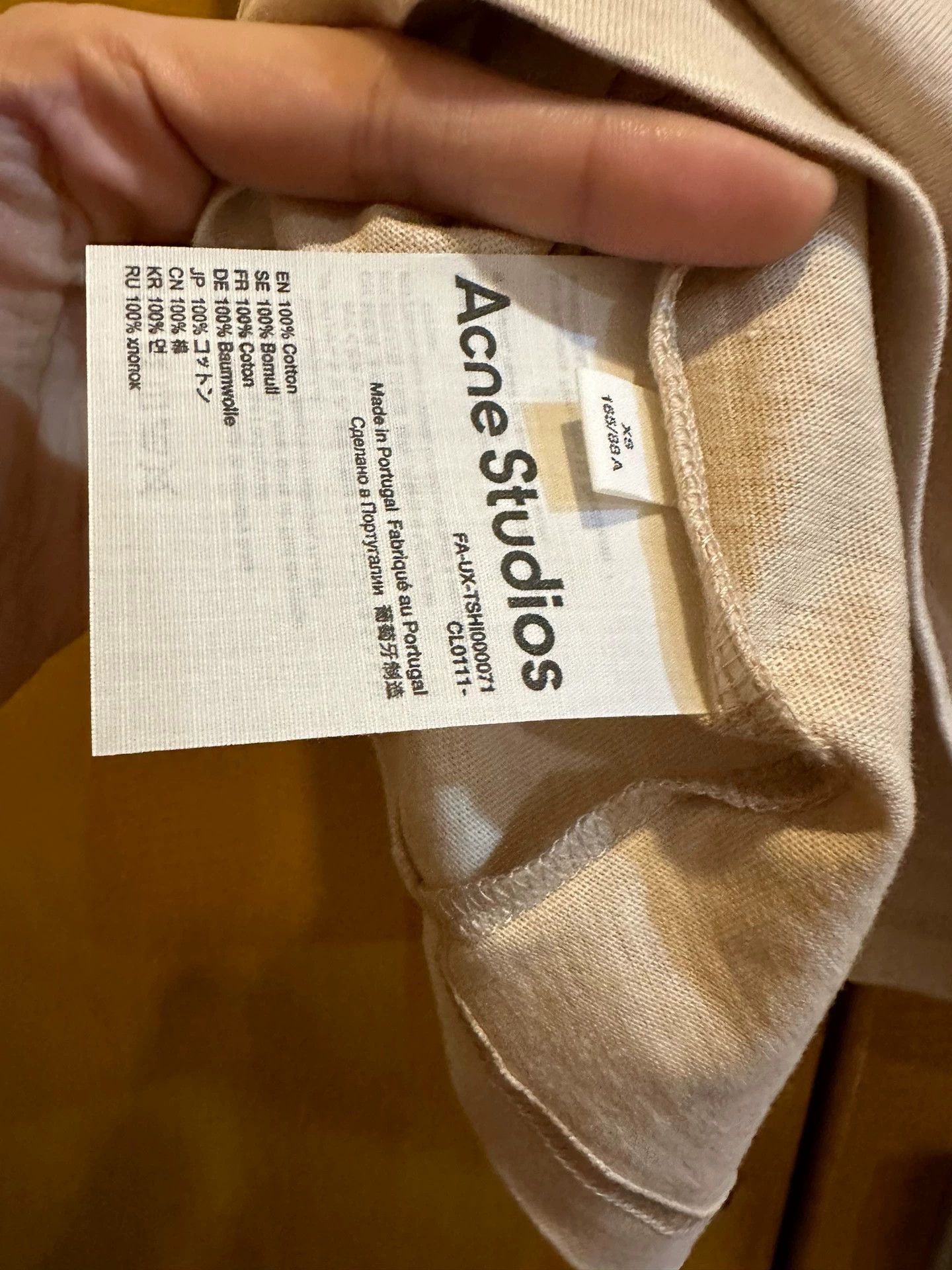 Acne Studios Acne Studios Smiley face LOGO round neck T-shirt -DMC Size US XS / EU 42 / 0 - 4 Thumbnail