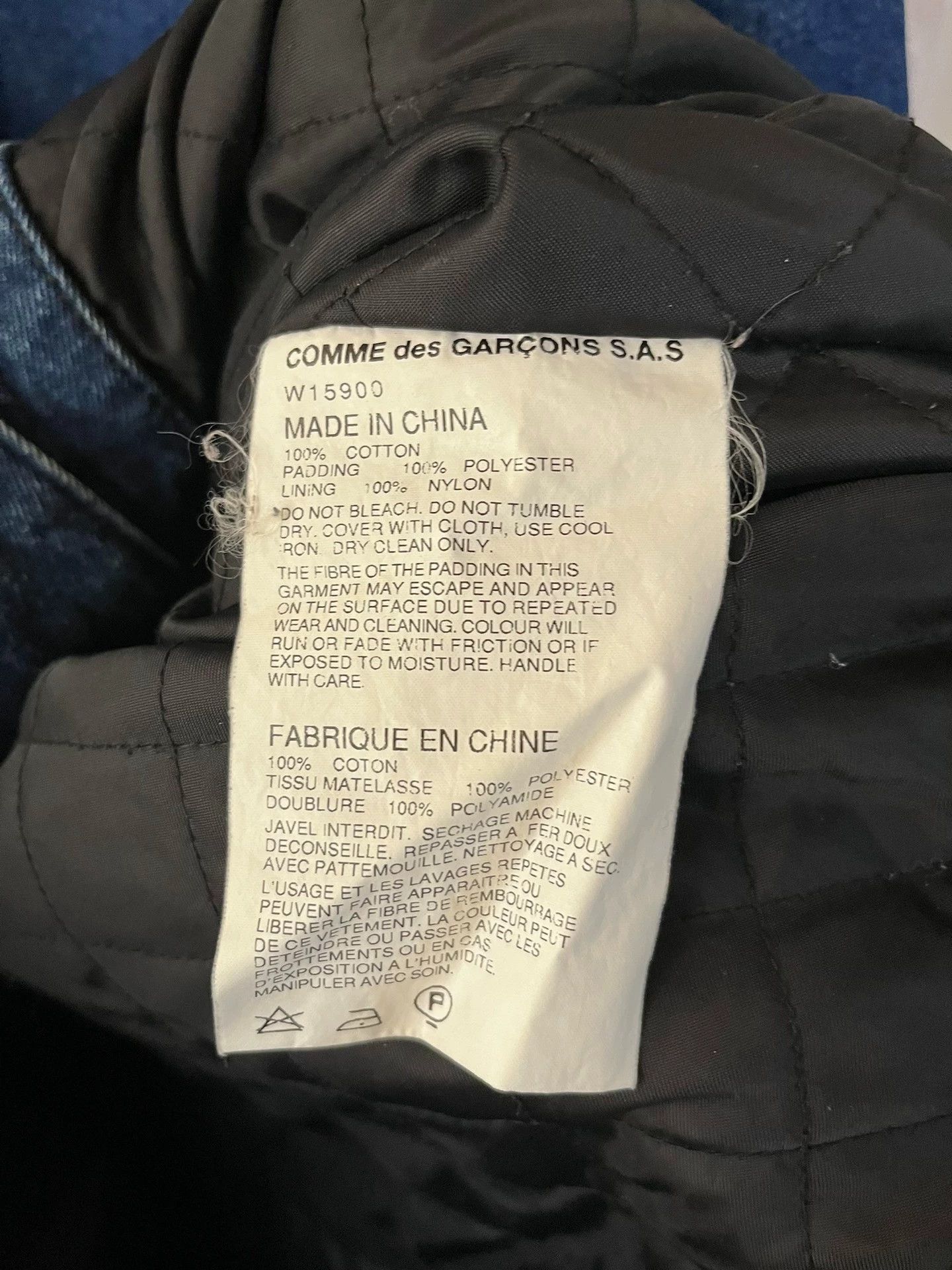Comme des Garcons Comme Des Garcons Cowboy cotton jacket -DMC Size US S / EU 44-46 / 1 - 6 Thumbnail