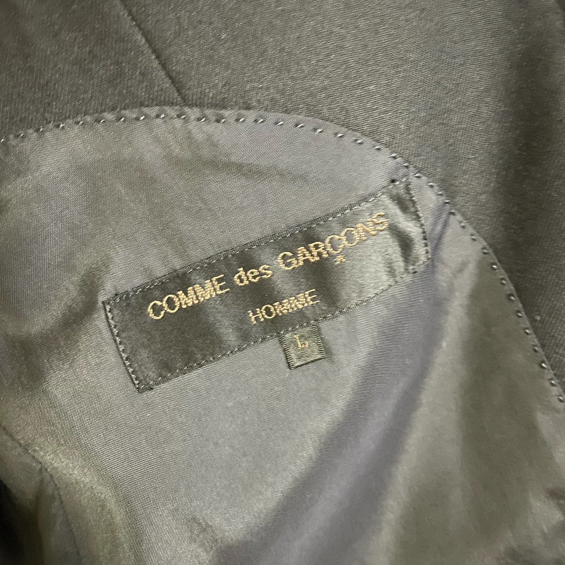 Comme des Garcons Comme Des Garcons Navy blue wool suit -DMC Size US L / EU 52-54 / 3 - 3 Thumbnail