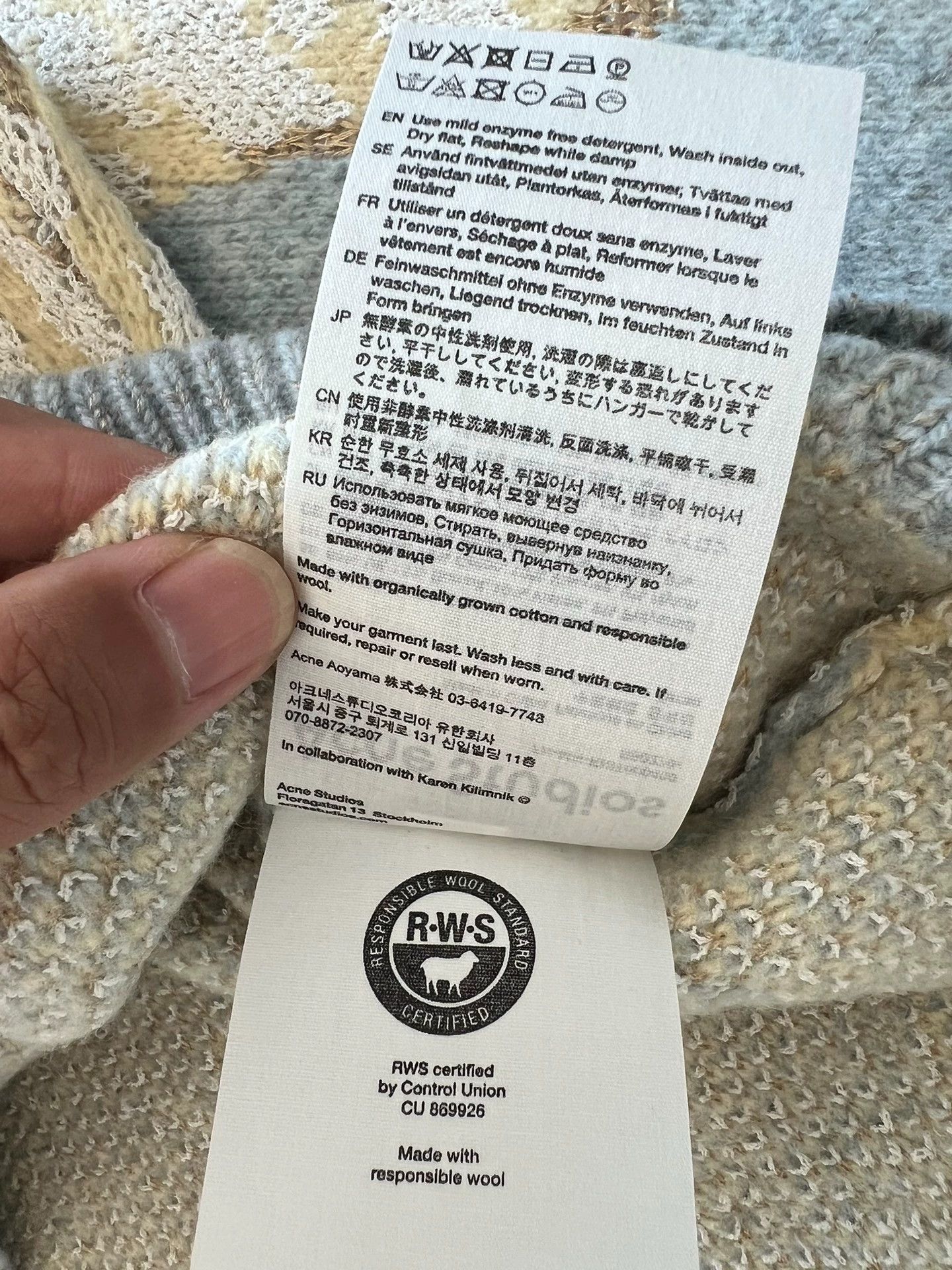 Acne Studios Acne StudioBow sweater - -DMC Size US M / EU 48-50 / 2 - 6 Thumbnail