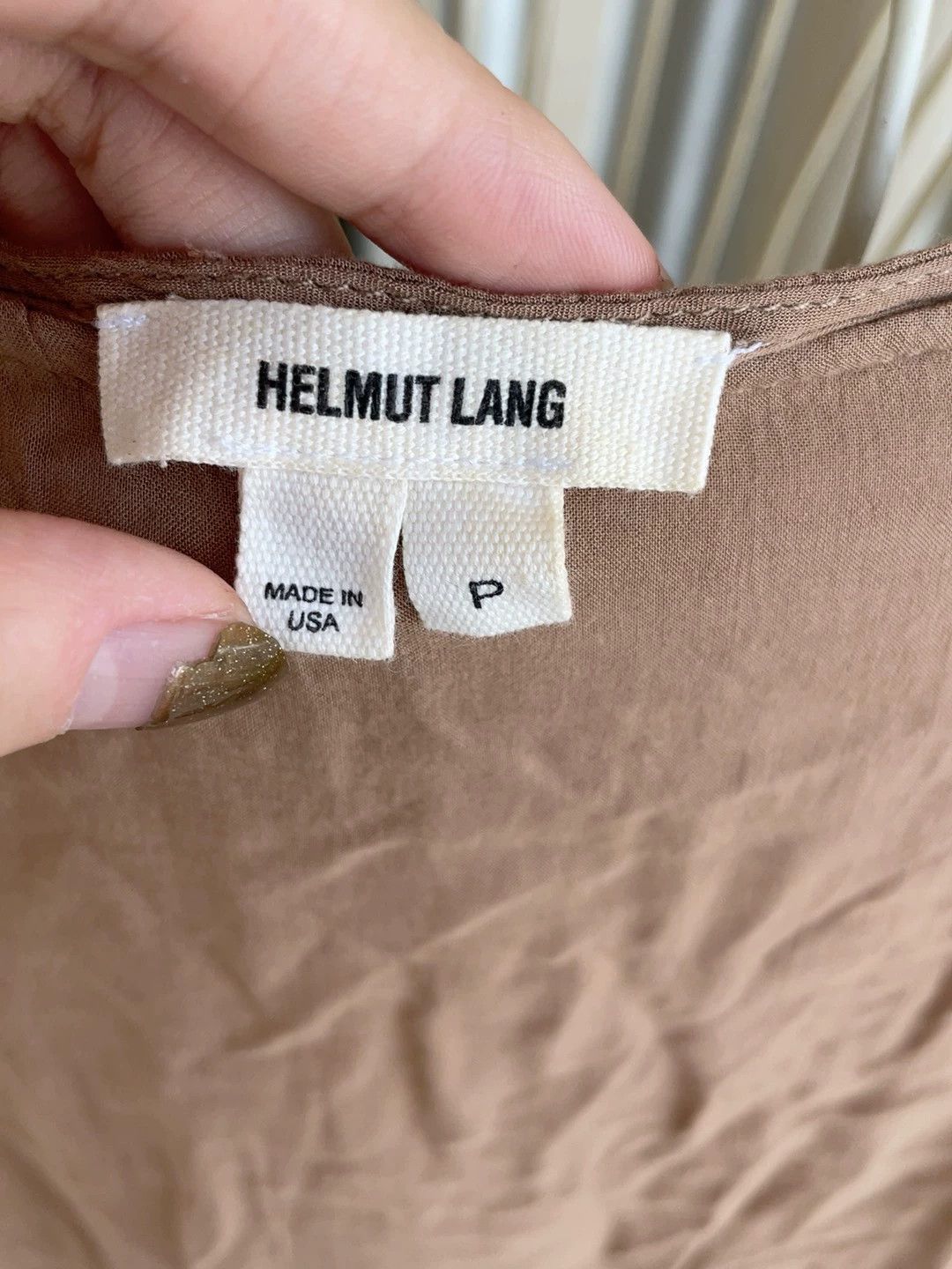 Helmut Lang Helmut Lang elegant top shirt - -DMC Size US M / EU 48-50 / 2 - 4 Thumbnail