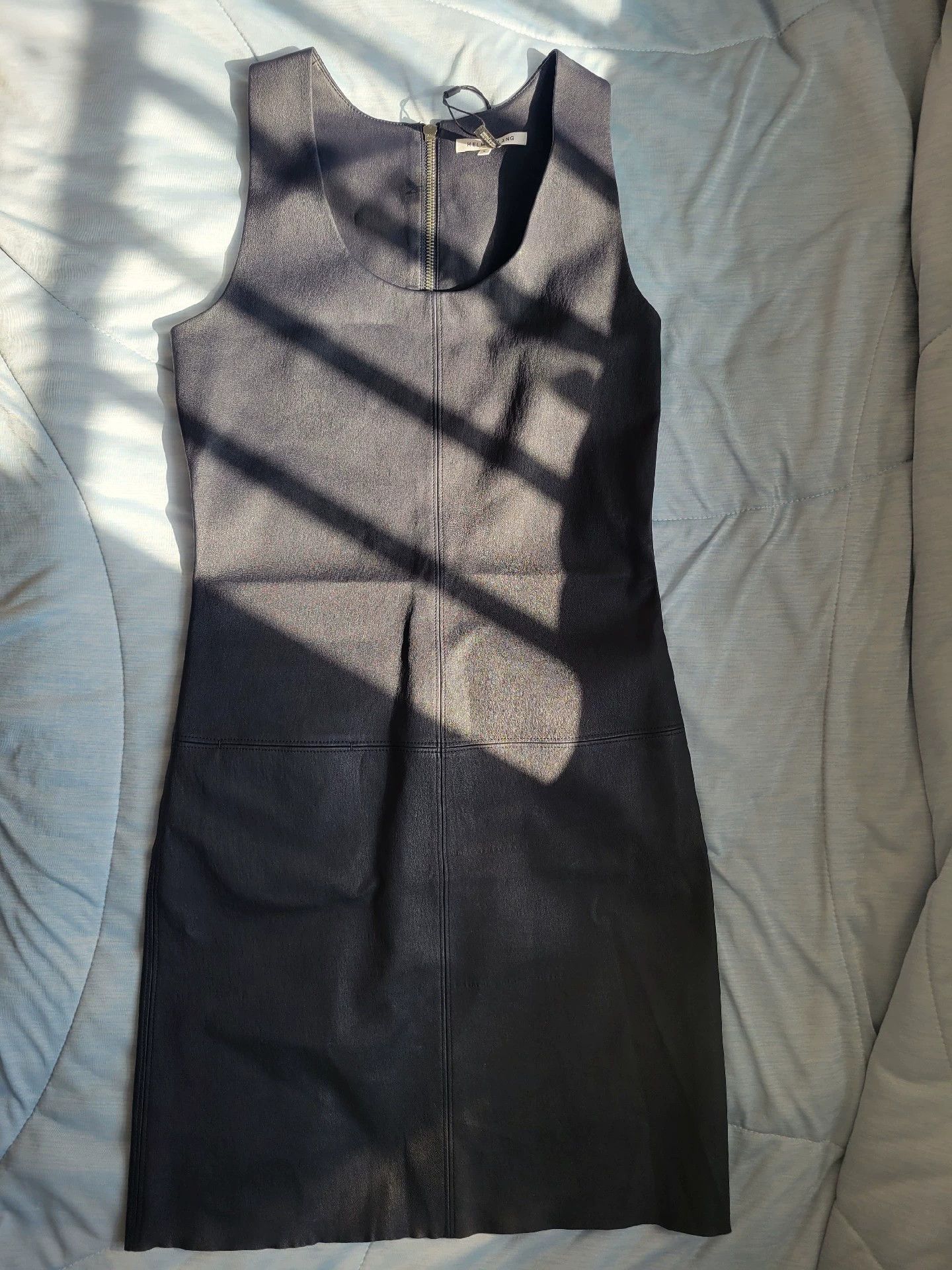 Helmut Lang Helmut Lang black hip skirt leather skirt - -DMC Size US S / EU 44-46 / 1 - 5 Thumbnail