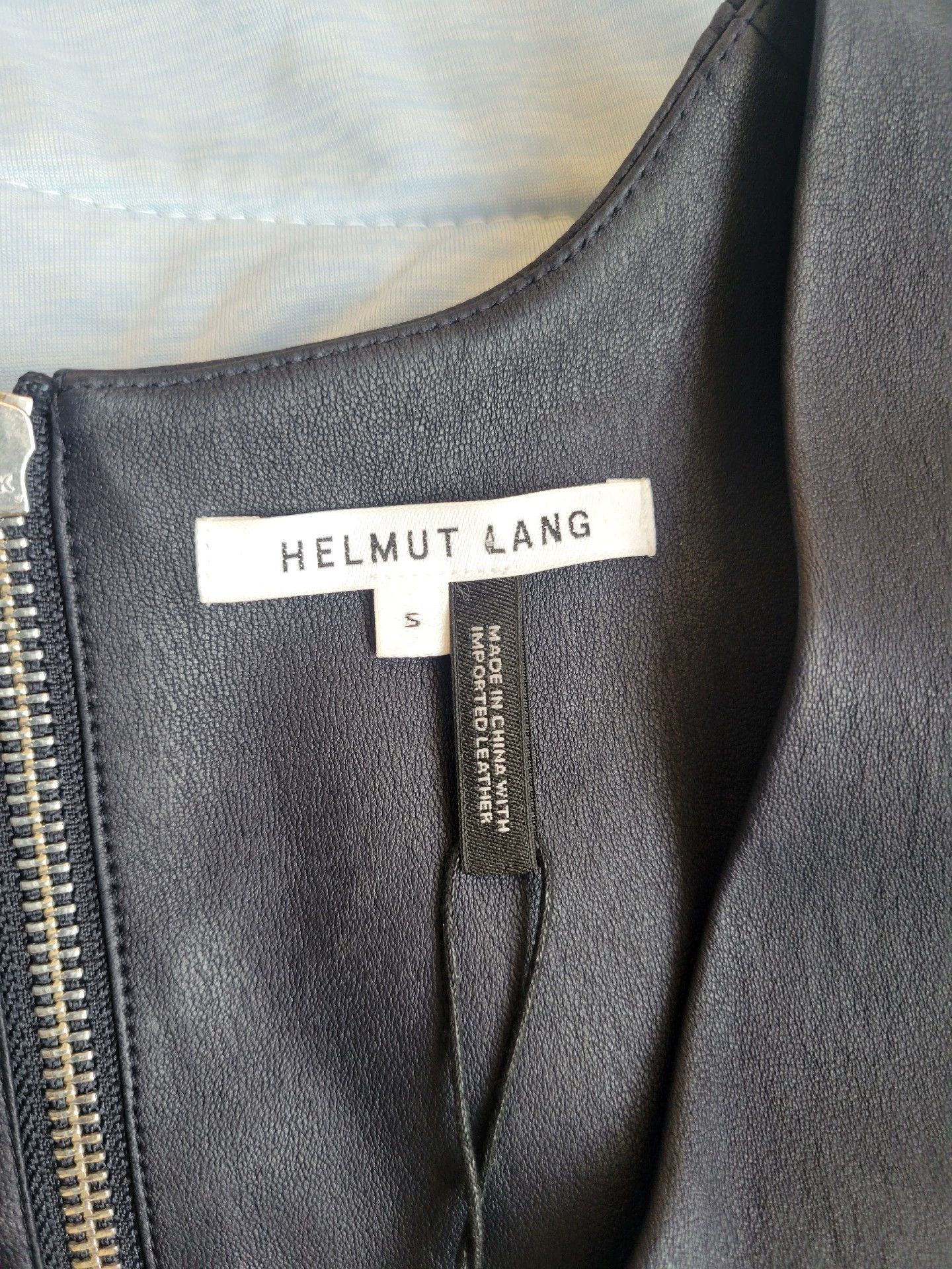 Helmut Lang Helmut Lang black hip skirt leather skirt - -DMC Size US S / EU 44-46 / 1 - 2 Thumbnail