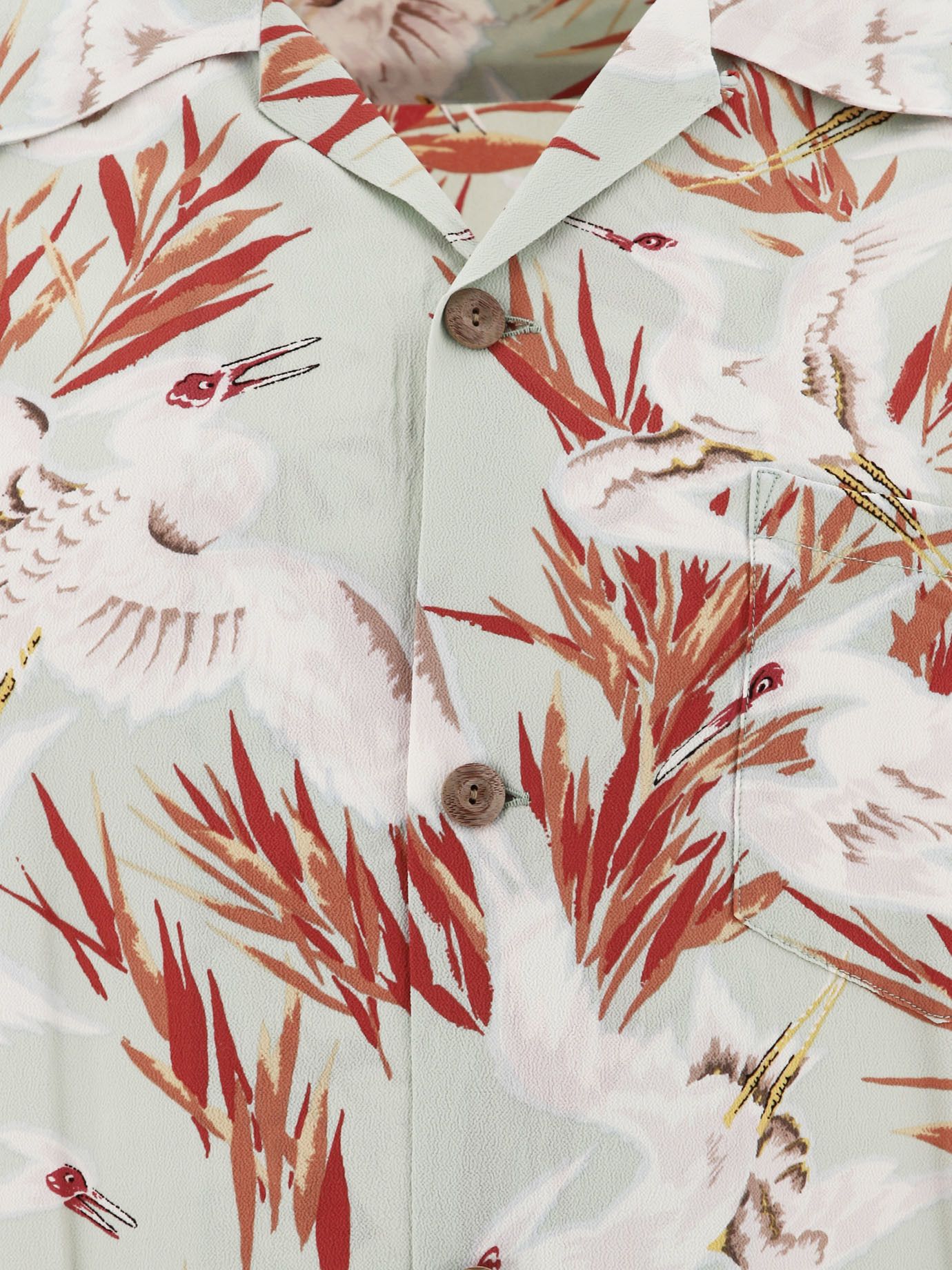 Sun Surf White Egret Shirt Size US M / EU 48-50 / 2 - 3 Thumbnail