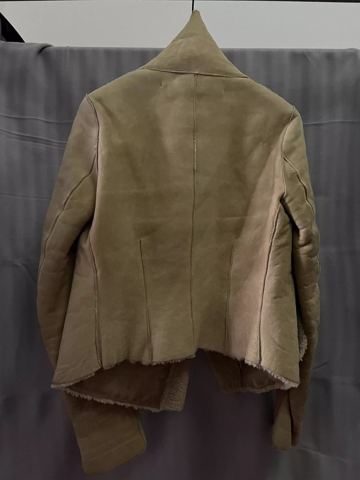 Rick Owens Rick owens fur integrated fw03 trucker seasonal coat -DMC Size US S / EU 44-46 / 1 - 3 Thumbnail