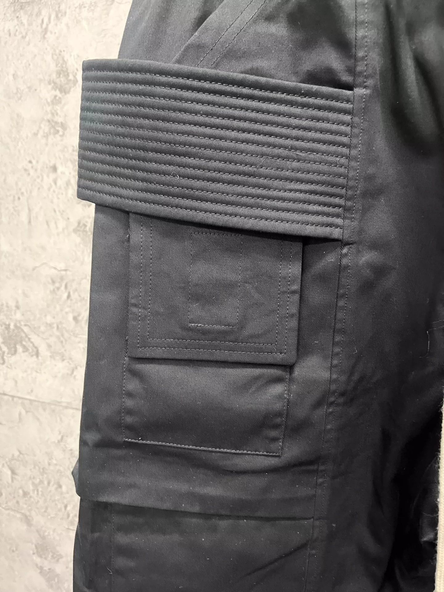 Rick Owens Rick owens cargo drawstring pocket overalls pants -DMC Size US 32 / EU 48 - 2 Thumbnail