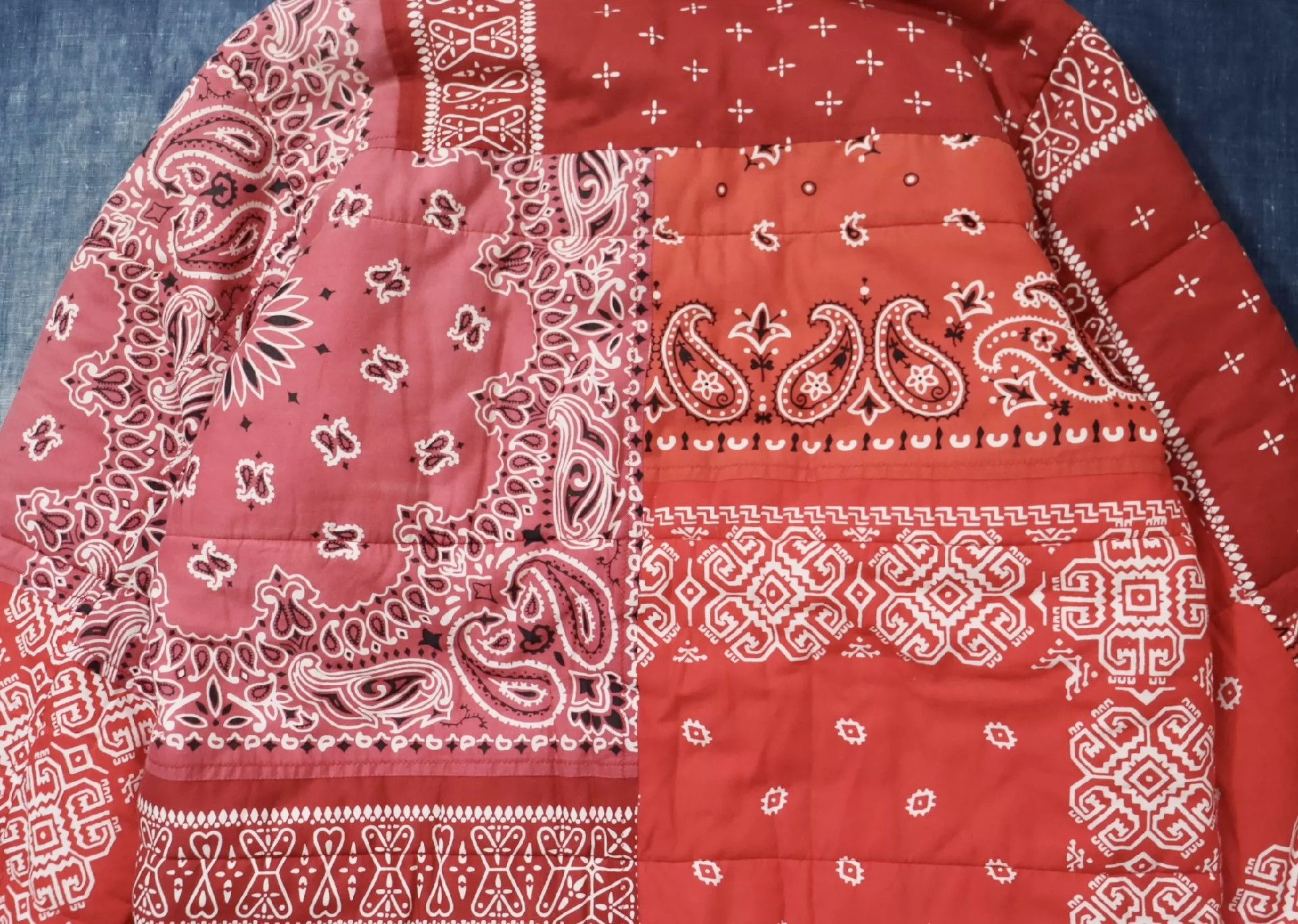 Kapital Kapital Hirata Kazuhiro Bandana Cashew Flower Padded Jacket -DMC Size US XL / EU 56 / 4 - 8 Thumbnail