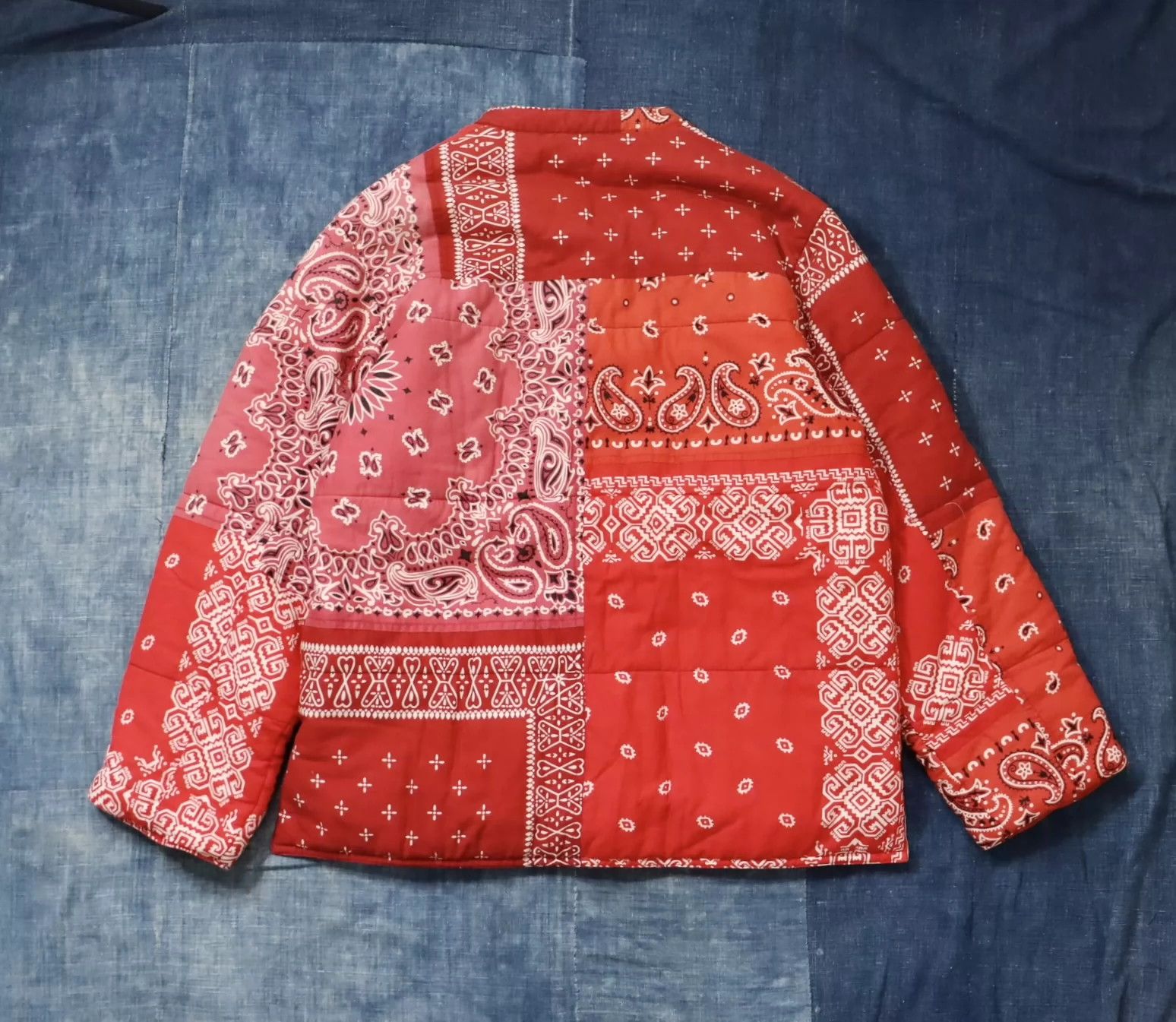 Kapital Kapital Hirata Kazuhiro Bandana Cashew Flower Padded Jacket -DMC Size US XL / EU 56 / 4 - 7 Thumbnail
