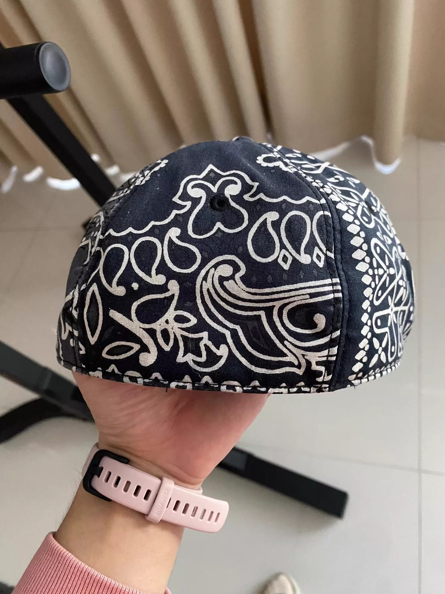 Kapital Kapital Cashew Flower Cap Baseball Cap - -DMC Size ONE SIZE - 4 Thumbnail