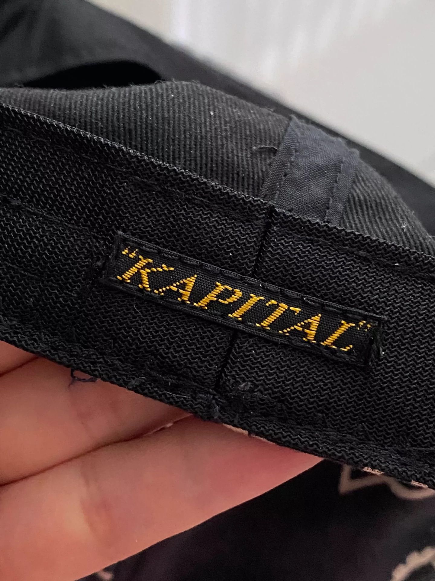 Kapital Kapital Cashew Flower Cap Baseball Cap - -DMC Size ONE SIZE - 6 Thumbnail