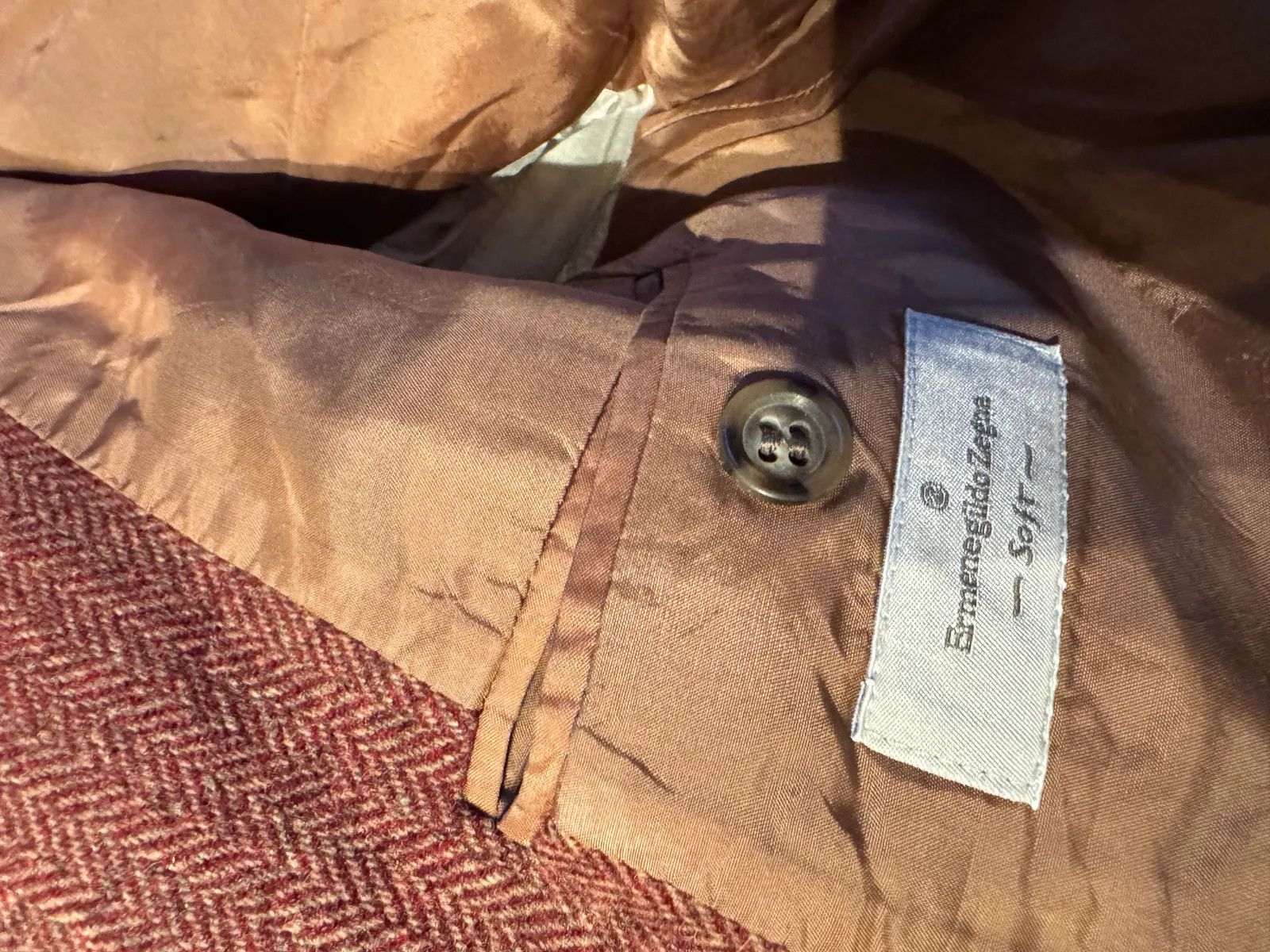Ermenegildo Zegna Ermenegildo Zegna Blazer Size 44R - 2 Thumbnail