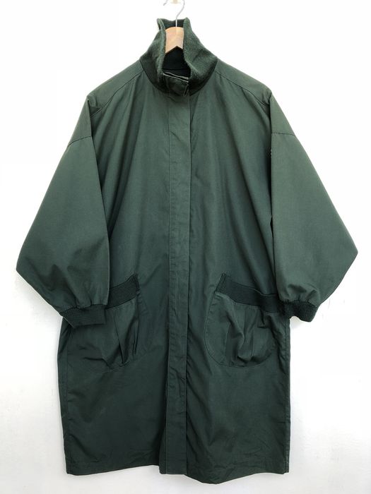 Issey Miyake Issey Miyake Design Studio Long Coat Green | Grailed