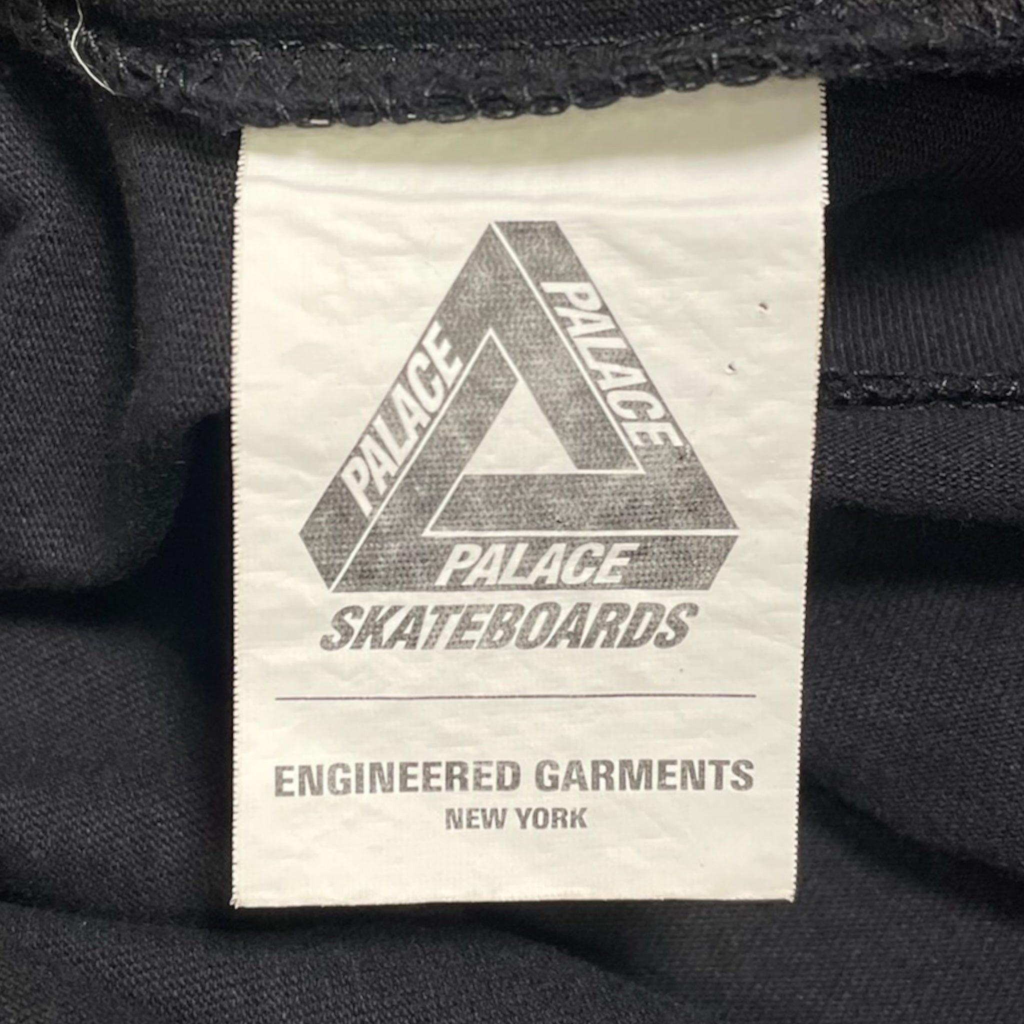 Palace x Engineered Garments Heavyweight Short Sleeve Tee Shirt Bl 