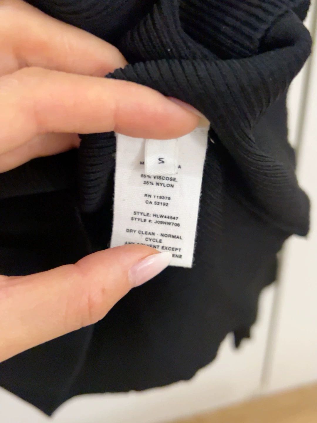 Helmut Lang Helmut Lang women's rib cotton sweater - -DMC Size US S / EU 44-46 / 1 - 4 Thumbnail