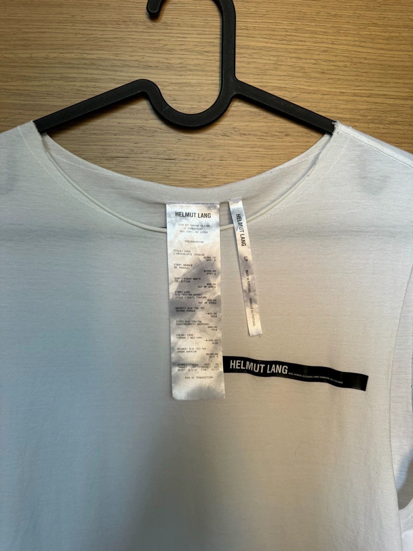 Helmut Lang HELMUT LANG white vest - -DMC Size US M / EU 48-50 / 2 - 2 Thumbnail