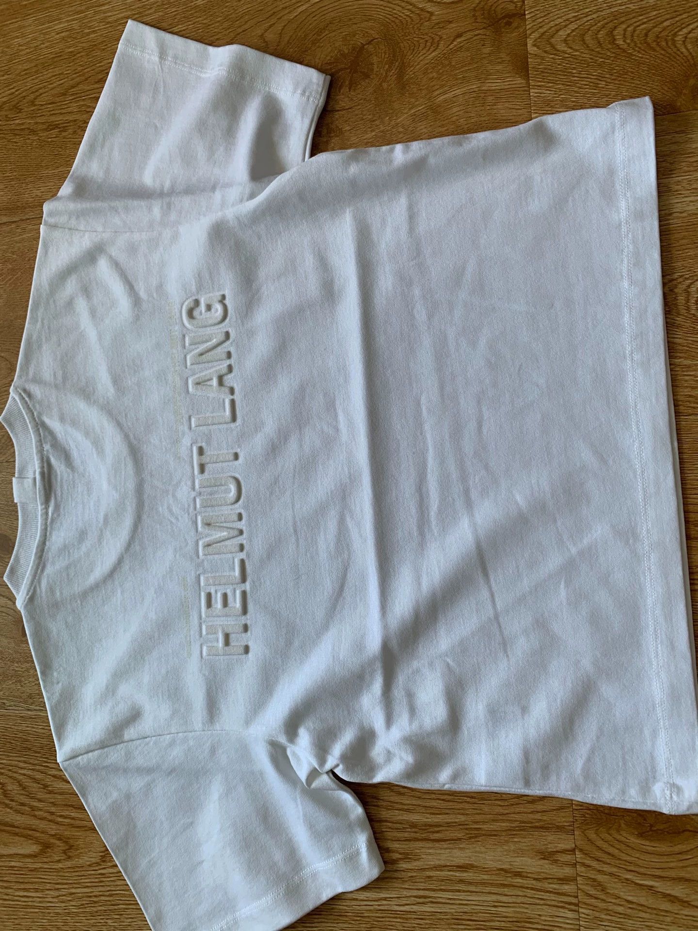 Helmut Lang Helmut lang cotton neck back printed T-shirt - -DMC Size US S / EU 44-46 / 1 - 8 Thumbnail