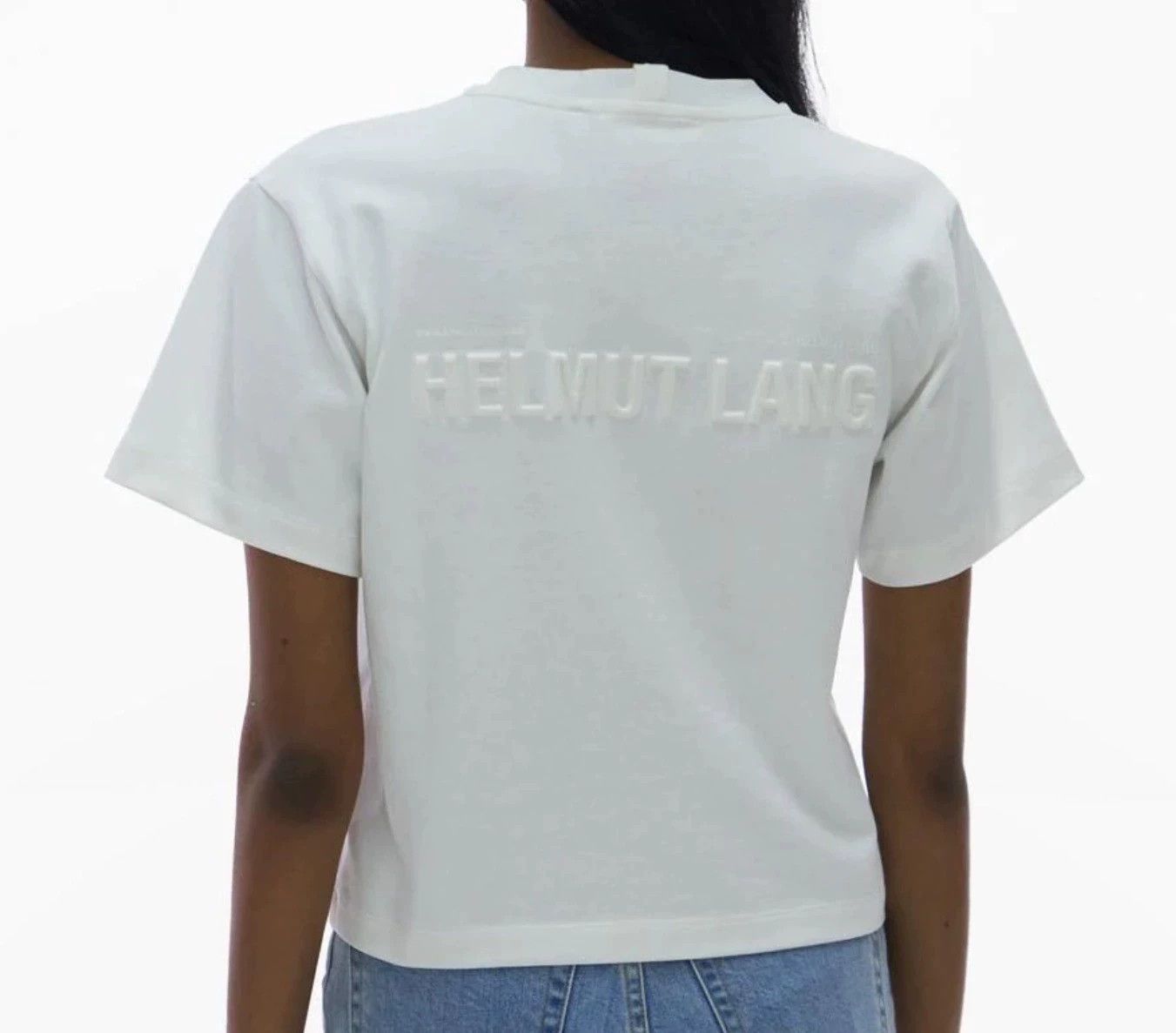 Helmut Lang Helmut lang cotton neck back printed T-shirt - -DMC Size US S / EU 44-46 / 1 - 2 Thumbnail