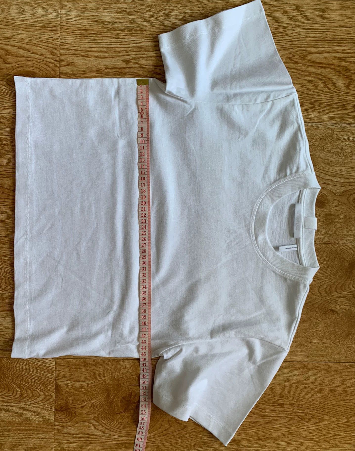 Helmut Lang Helmut lang cotton neck back printed T-shirt - -DMC Size US S / EU 44-46 / 1 - 3 Thumbnail