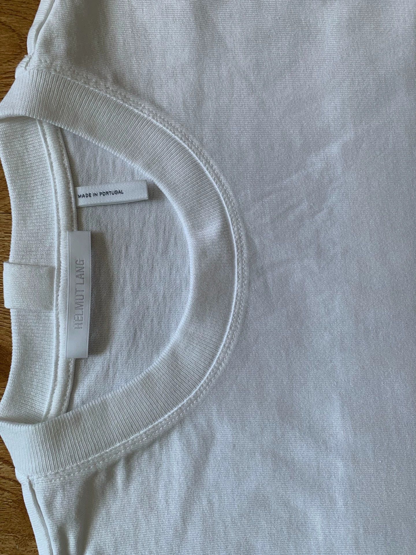 Helmut Lang Helmut lang cotton neck back printed T-shirt - -DMC Size US S / EU 44-46 / 1 - 6 Thumbnail