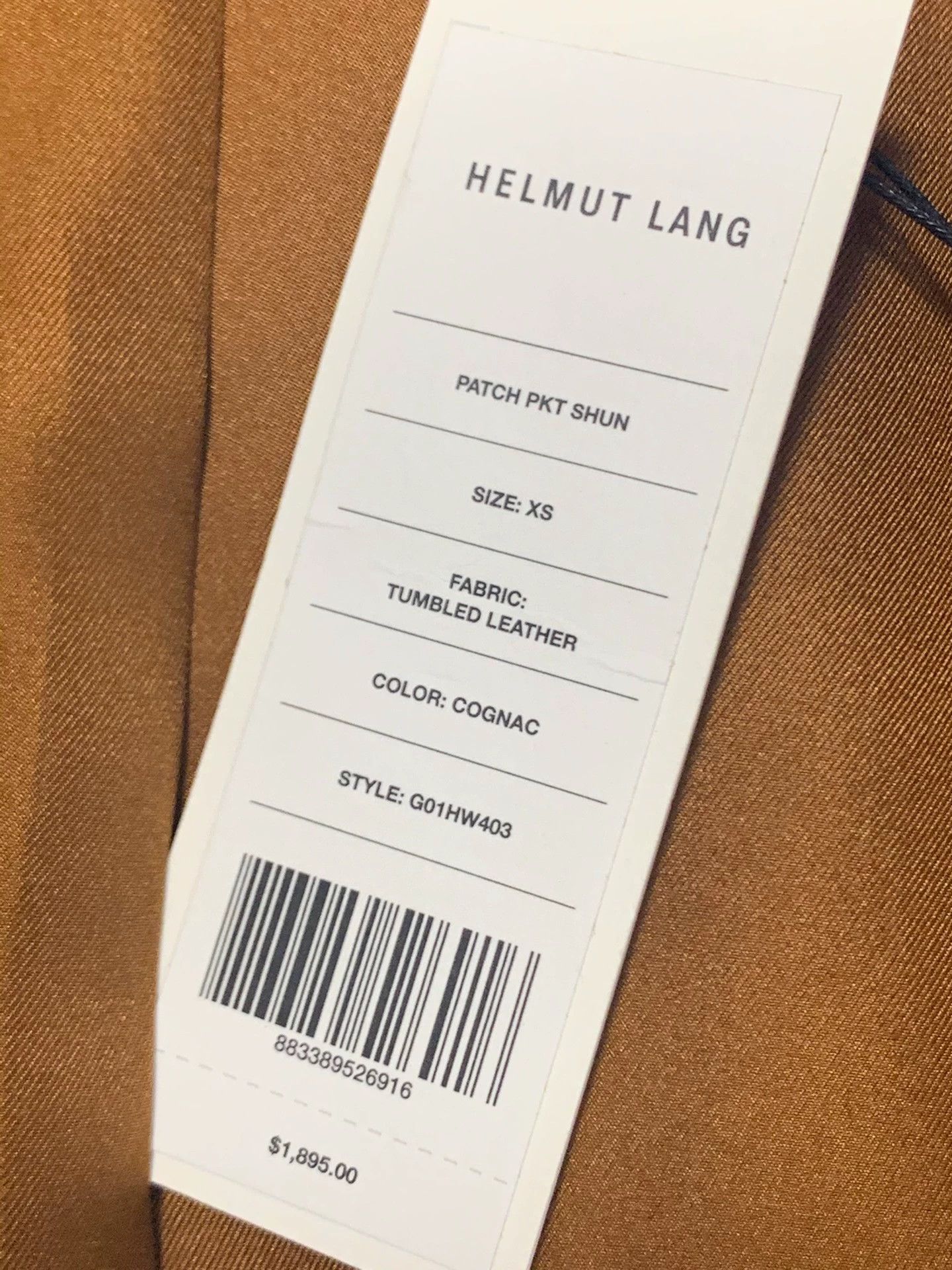 Helmut Lang Helmut Lang rare lambskin leather clothing - -DMC Size US XS / EU 42 / 0 - 2 Thumbnail