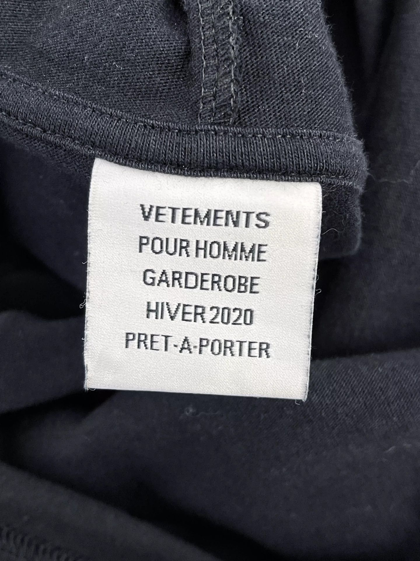 Vetements Vetements 20ss Presidential Black Face Mask Headcover -DMC Size US XS / EU 42 / 0 - 7 Thumbnail