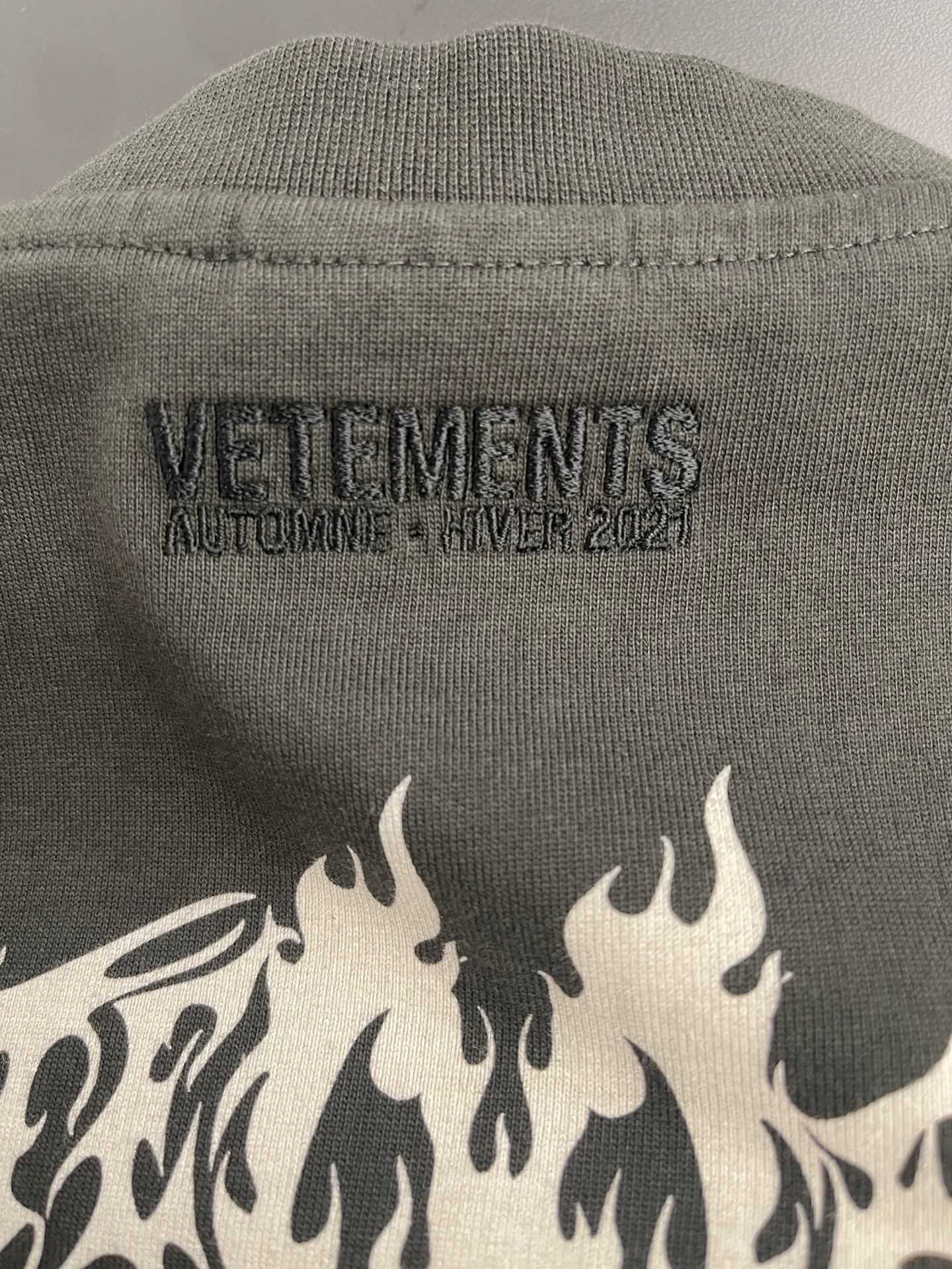 Vetements Vetements 21 chest patchwork printed short sleeved loose -DMC Size US S / EU 44-46 / 1 - 9 Thumbnail