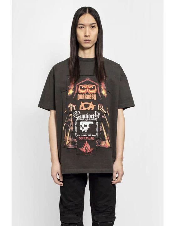 Vetements Vetements 21 chest patchwork printed short sleeved loose -DMC Size US S / EU 44-46 / 1 - 7 Thumbnail
