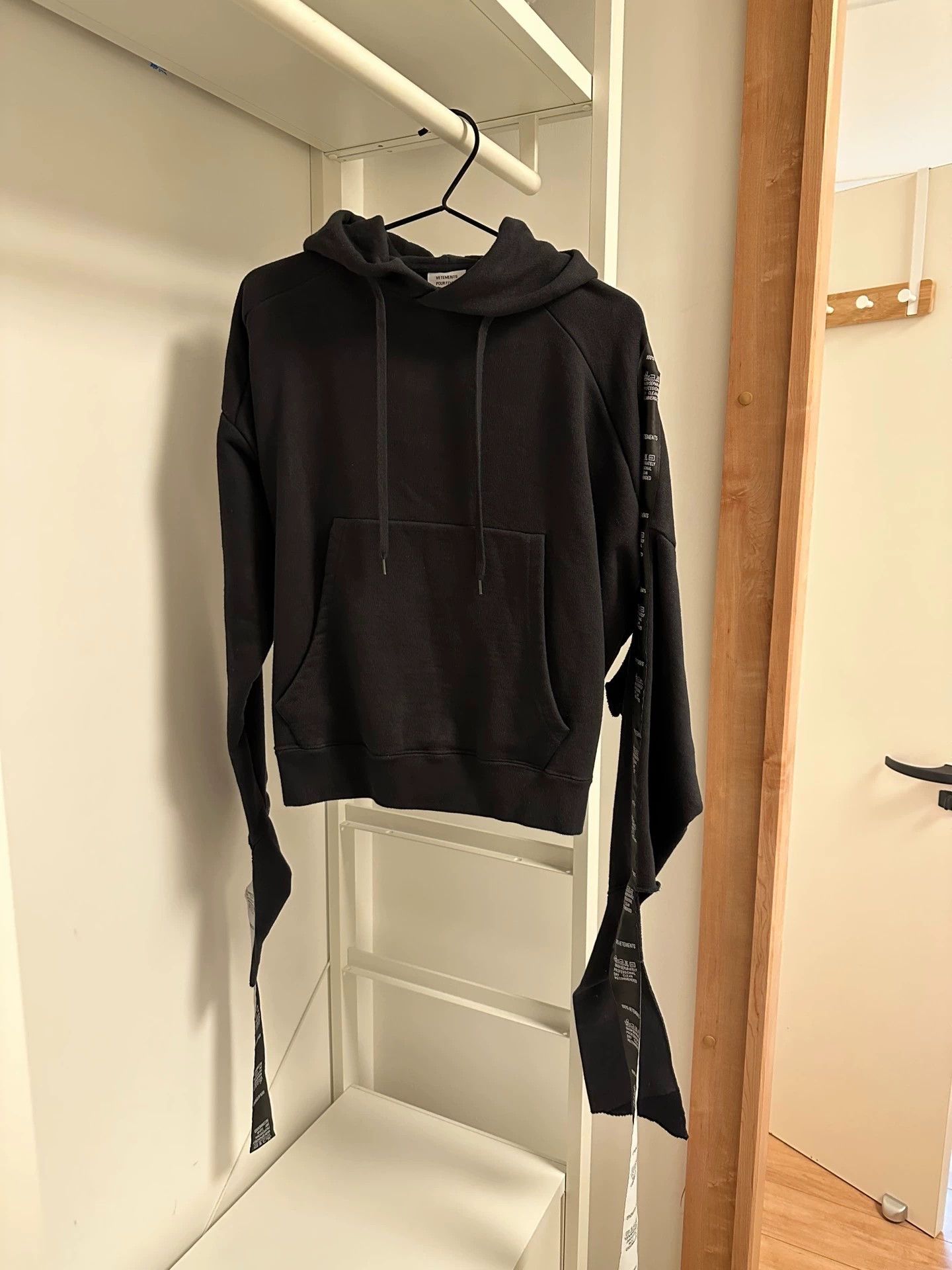 Vetements Vetements sleeve ribbon hooded sweatshirt -DMC Size US XS / EU 42 / 0 - 2 Thumbnail