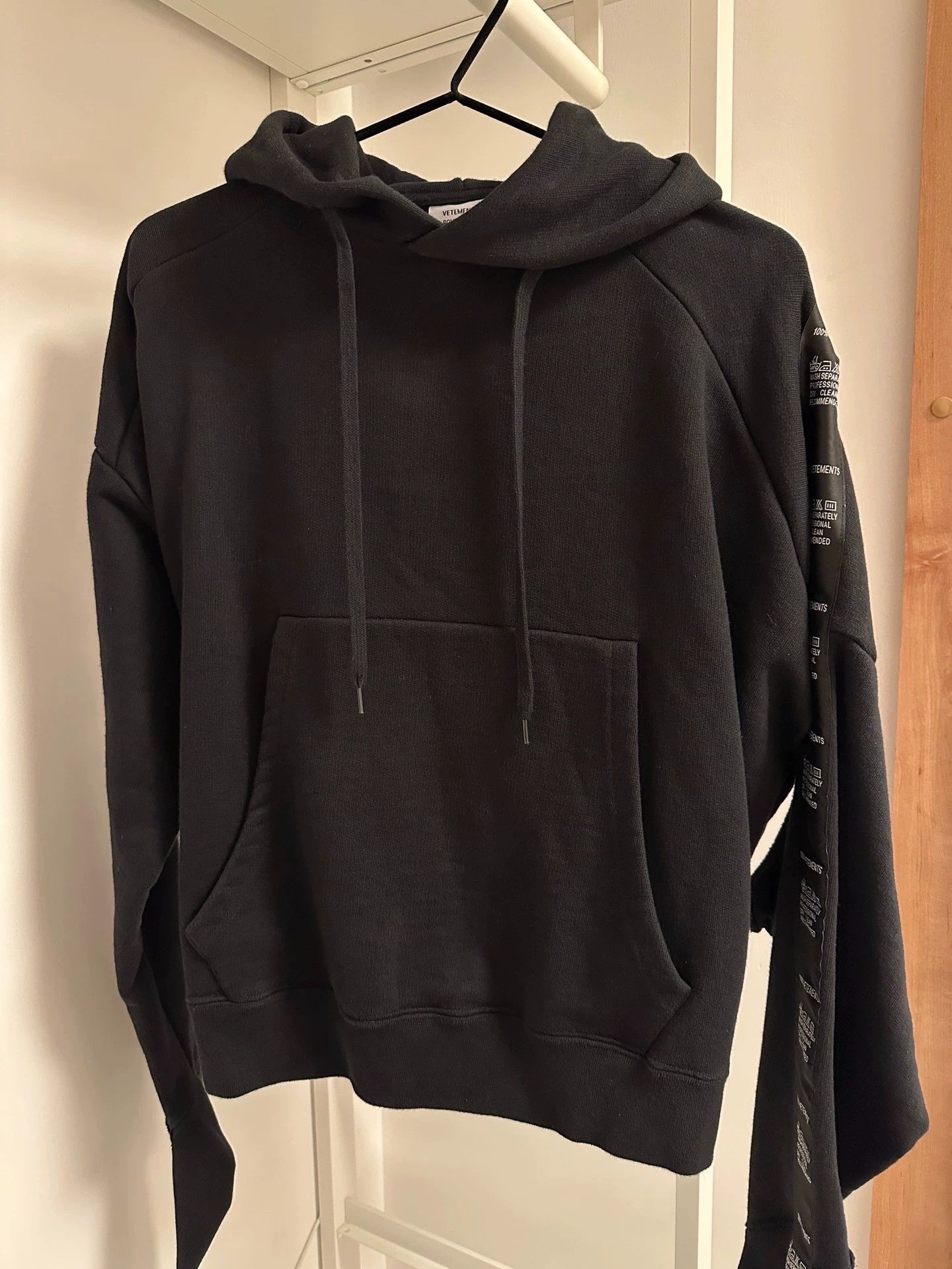 Vetements Vetements sleeve ribbon hooded sweatshirt -DMC Size US XS / EU 42 / 0 - 3 Thumbnail