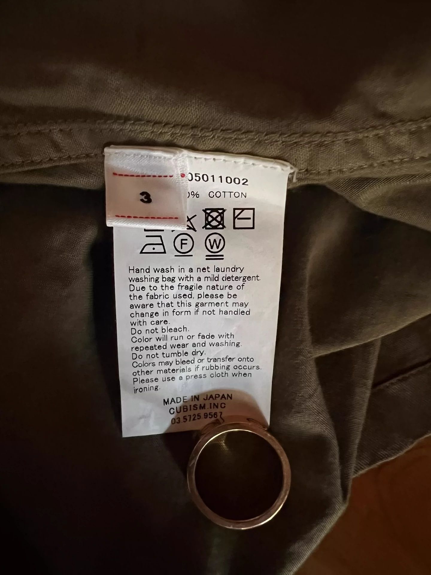 Visvim Visvim 2019 AW leaderless green GIZA cotton baseball shirt -DMC Size US L / EU 52-54 / 3 - 7 Thumbnail